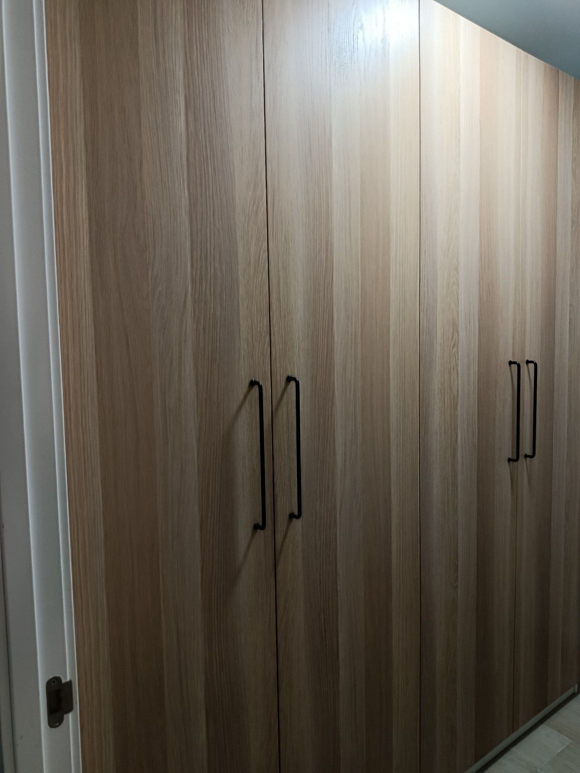 PAX wardrobe combination, white, 200x58x236 cm