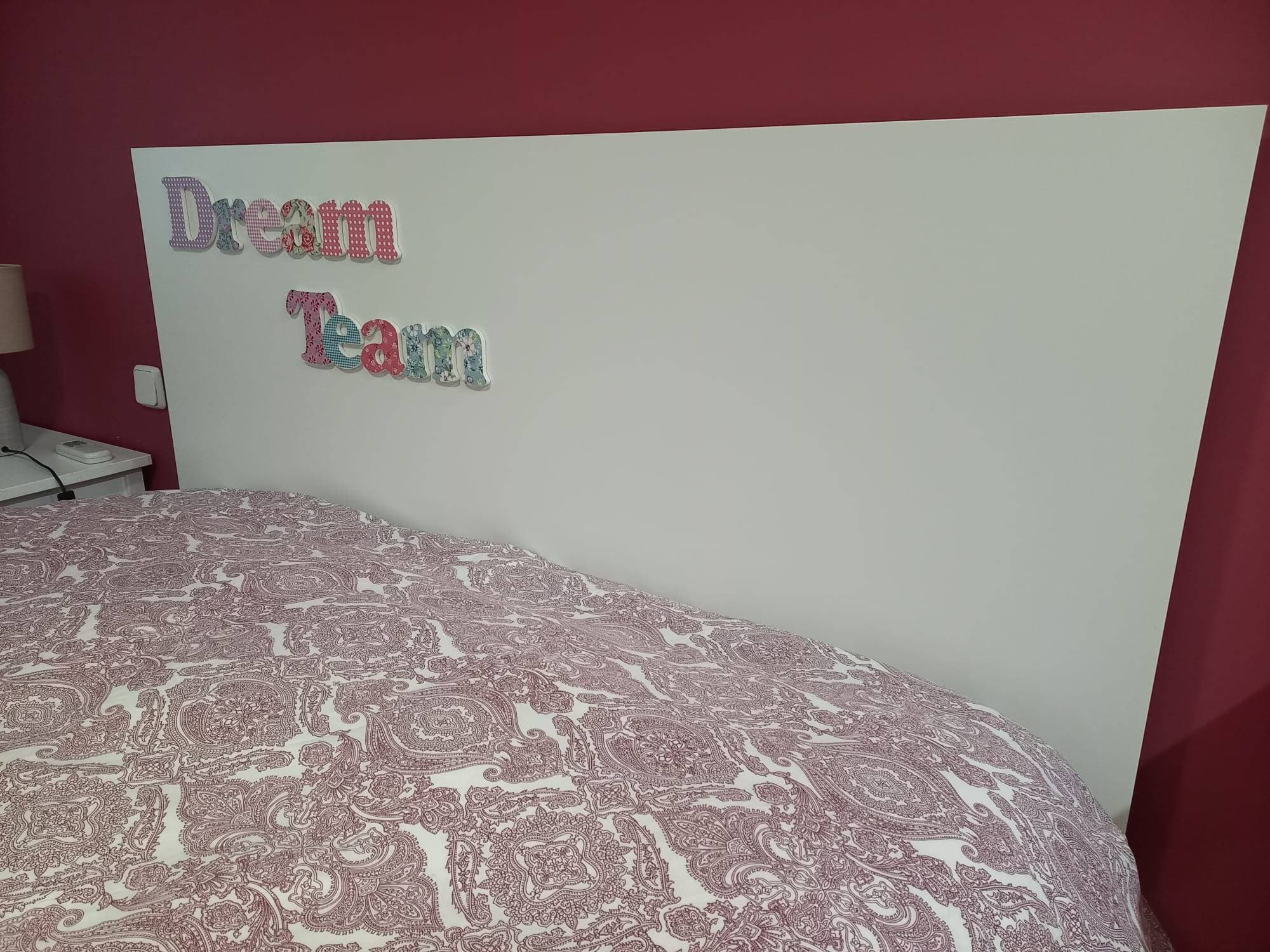 MALM cabeceira, branco, 160 cm