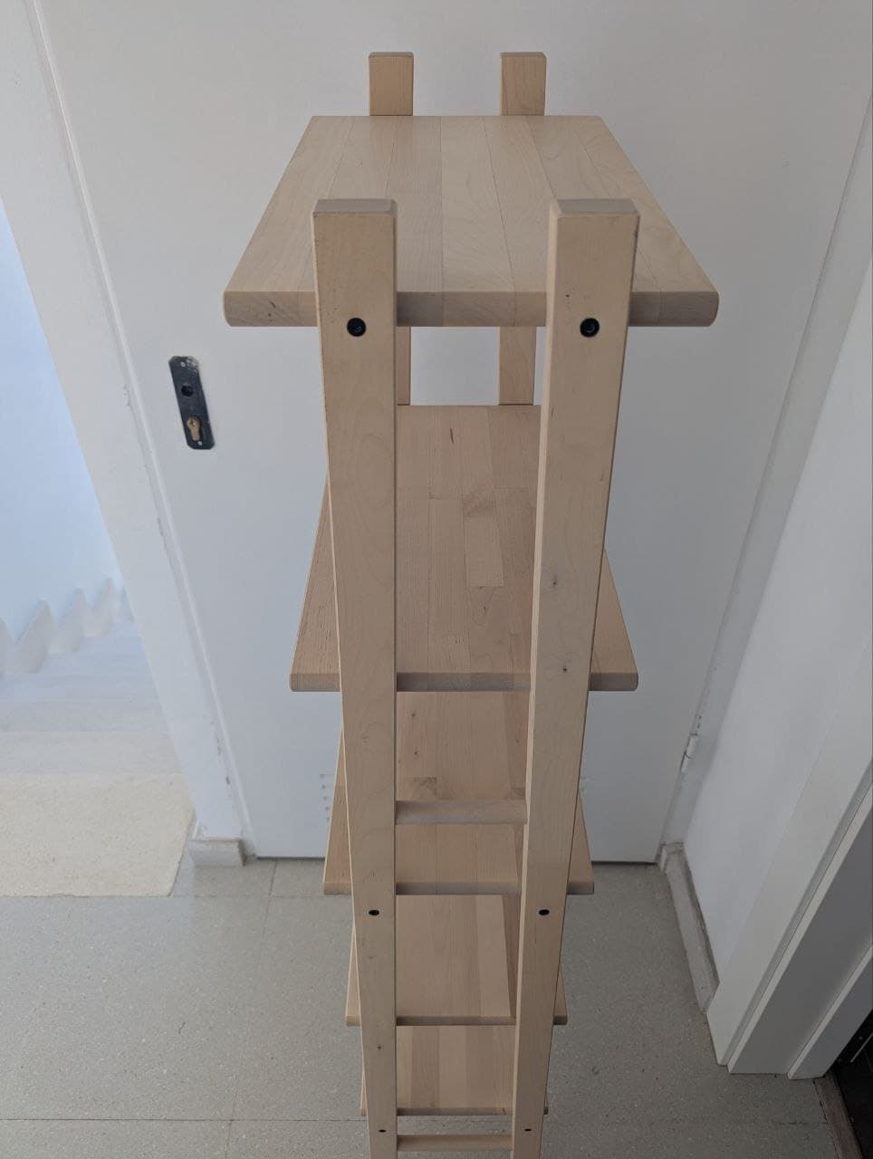 VILTO prestatgeria, bedoll, 46x150 cm