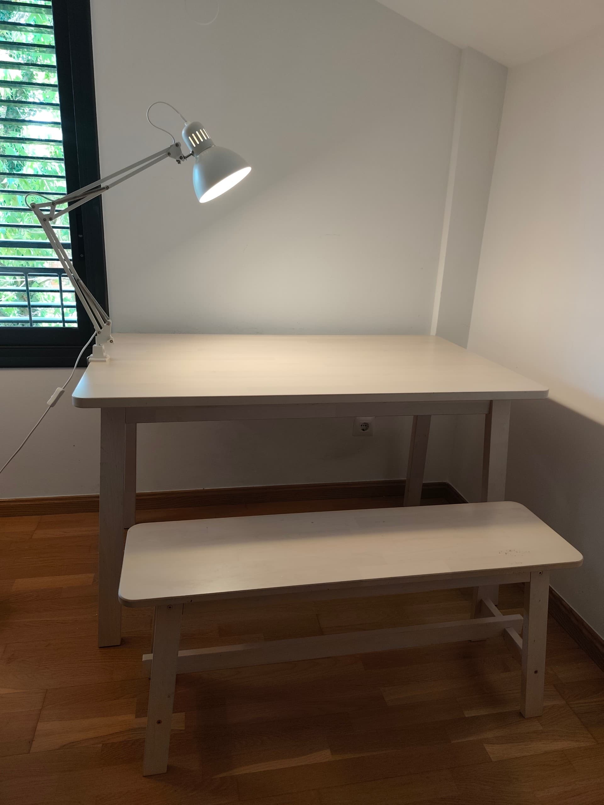 NORRÅKER banco, bidueiro, 103 cm