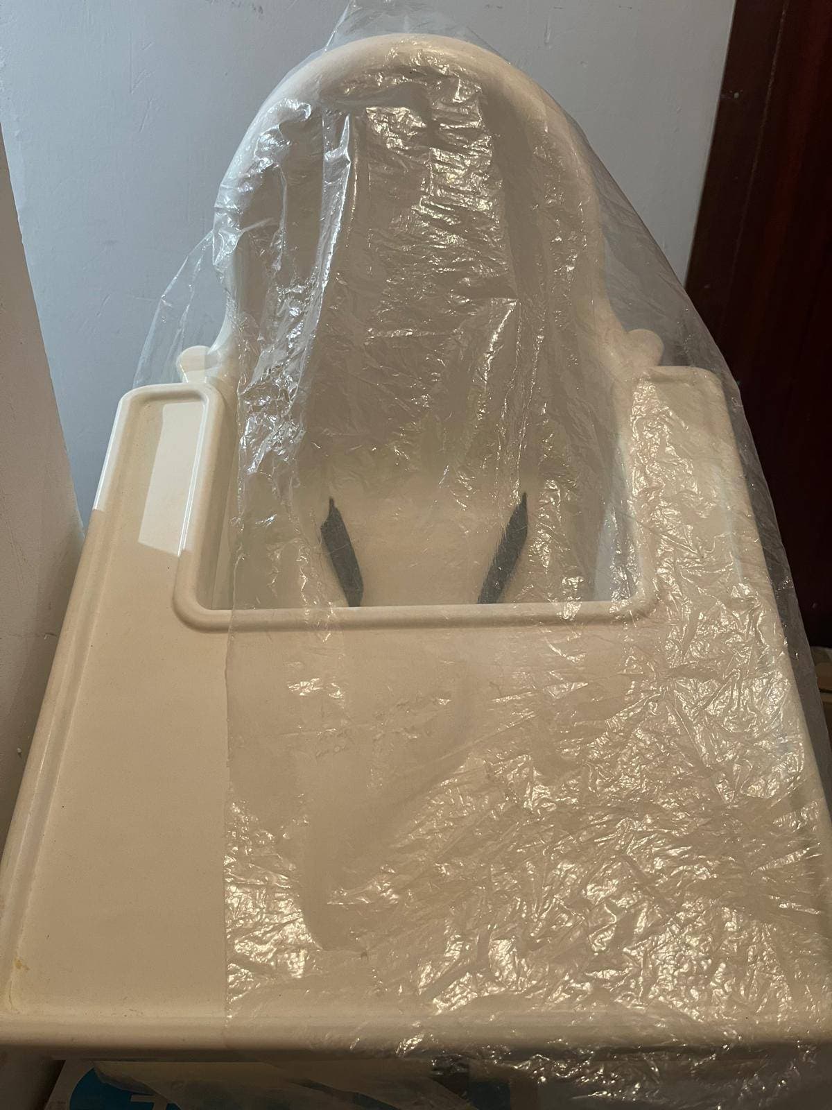 ANTILOP trona con cinto de seguridade, branco/branco