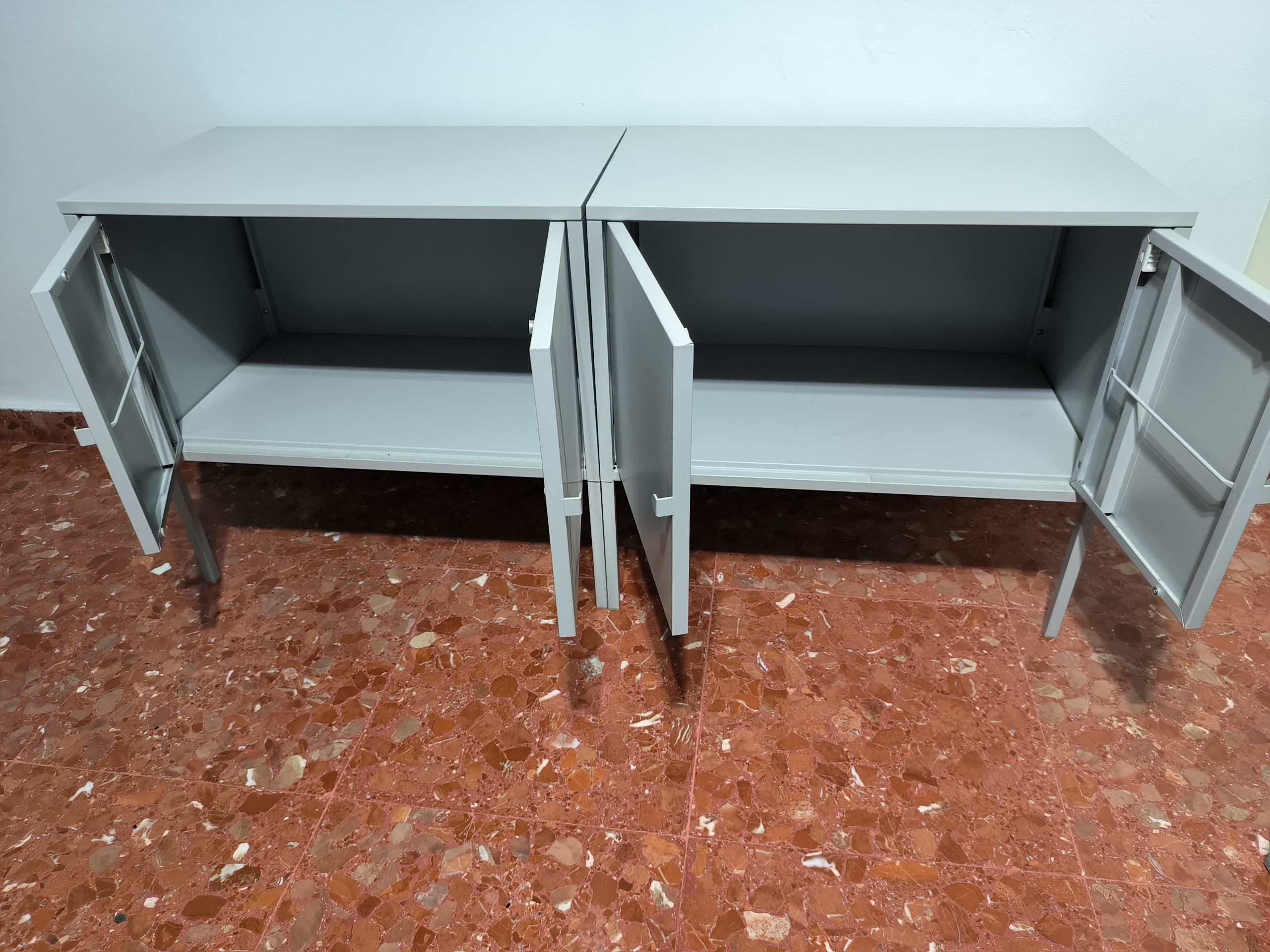 LIXHULT armario, metal/gris, 60x35 cm