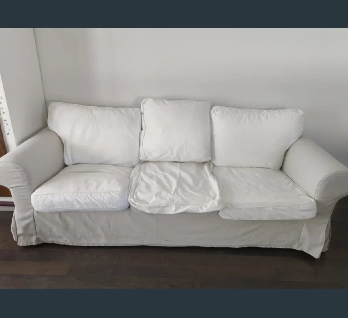 EKTORP three-seat sofa