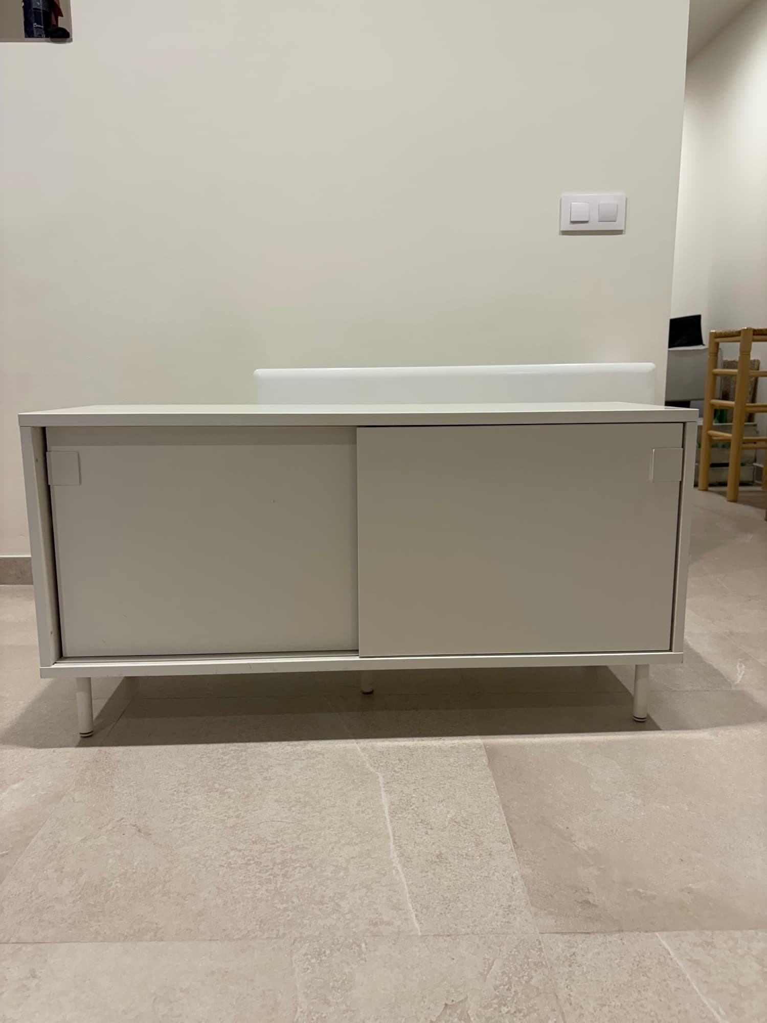 MACKAPÄR banc+compartiments, blanc