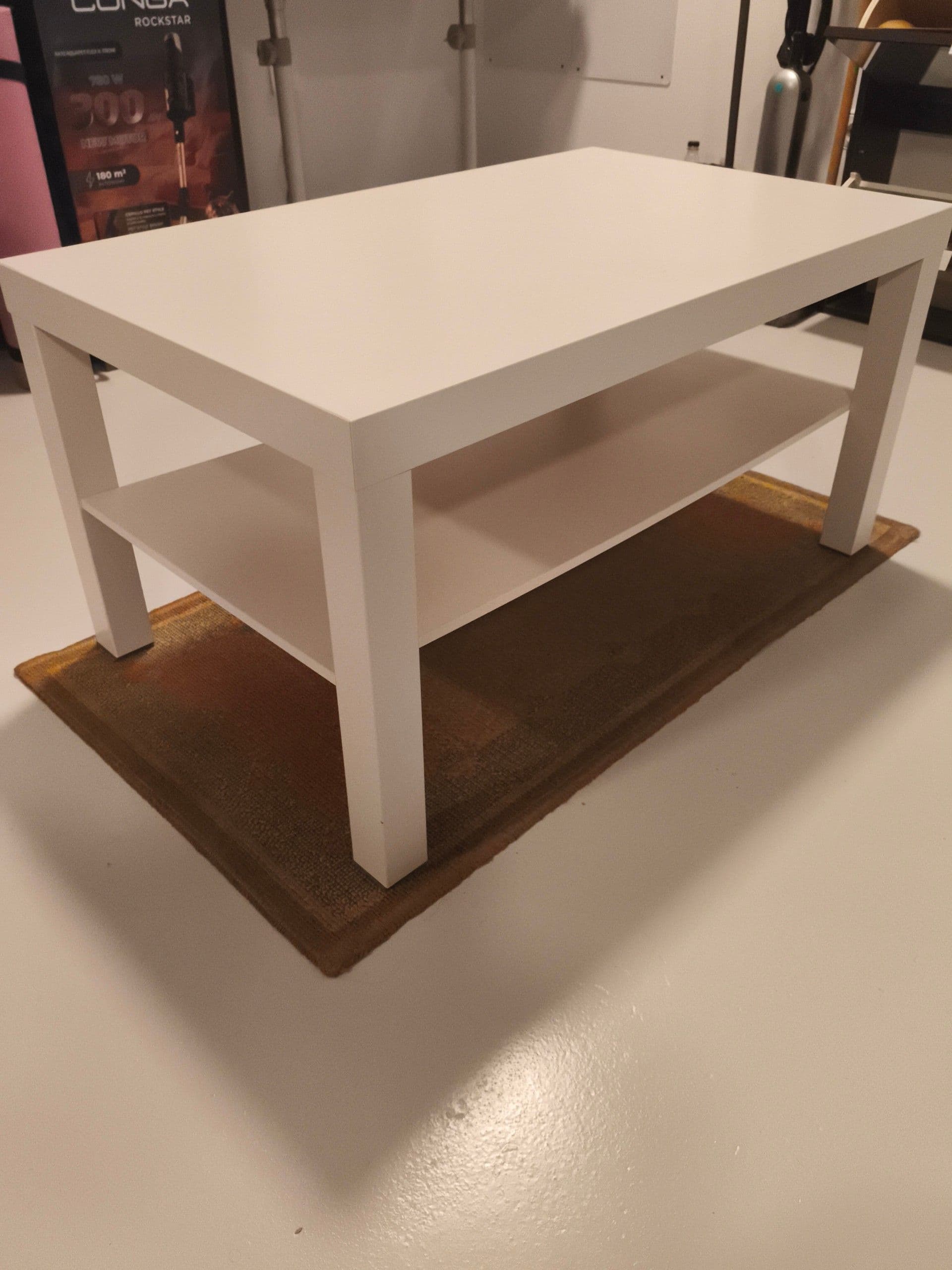 LACK Mesa de centro, blanco, 118x78 cm