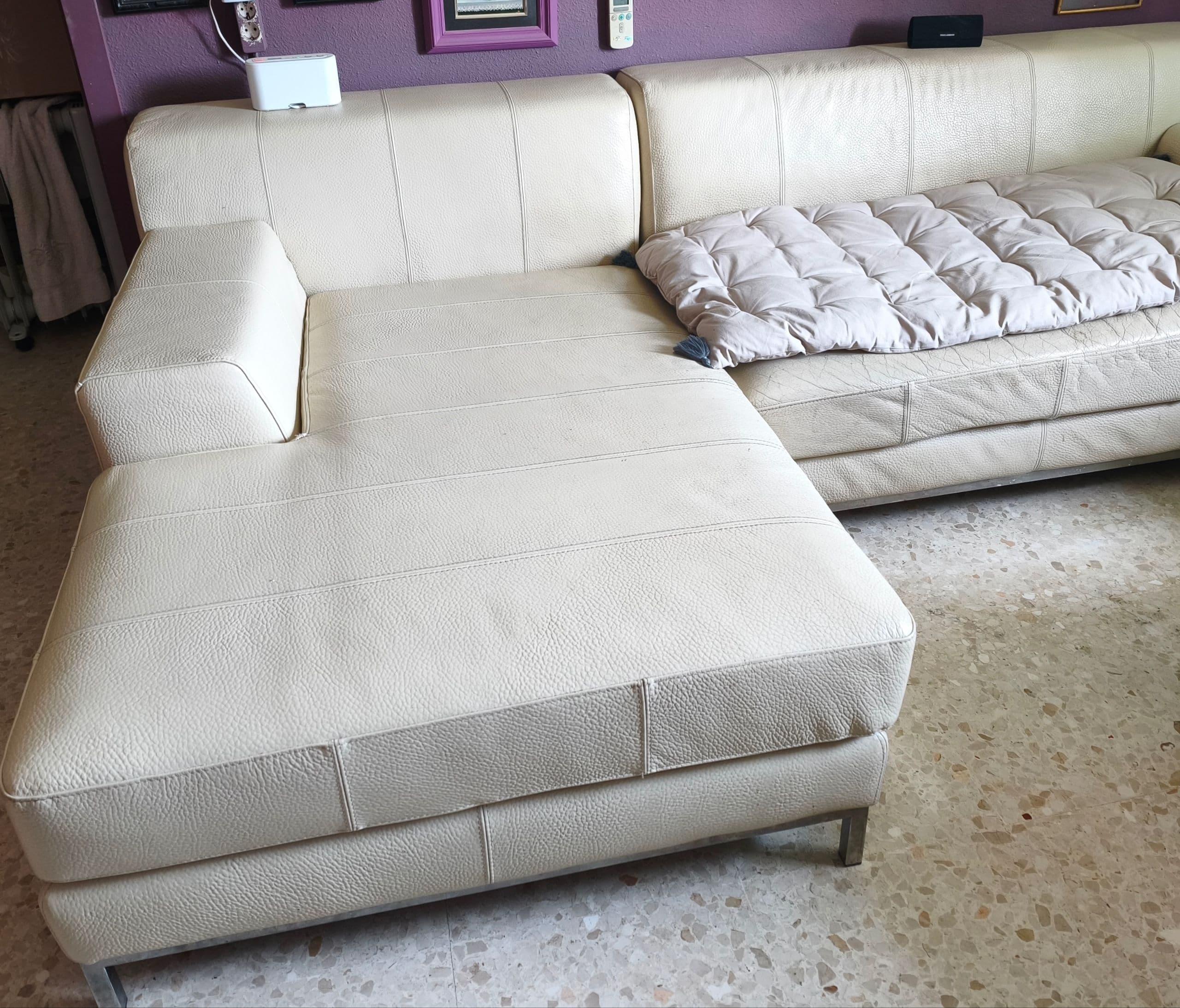 Sofás con chaiselongue