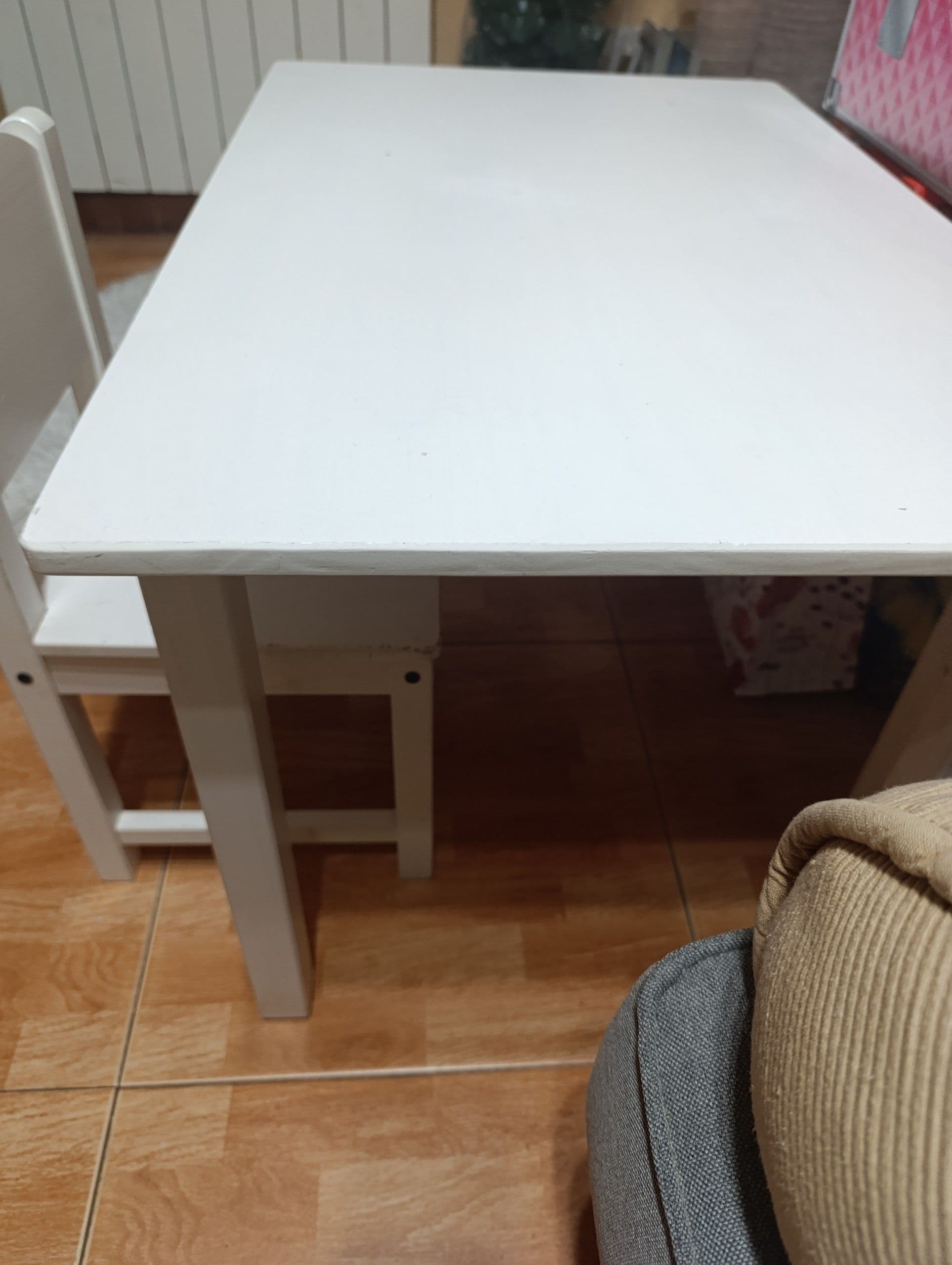 NÄSINGE taula, blanc, 80x60 cm