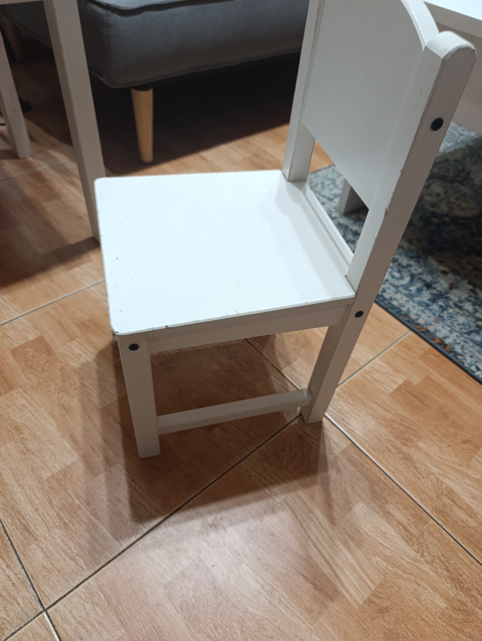 SUNDVIK silla infantil, gris
