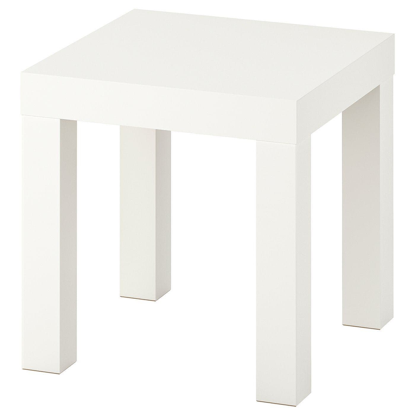 LACK mesa auxiliar, branco, 35x35 cm