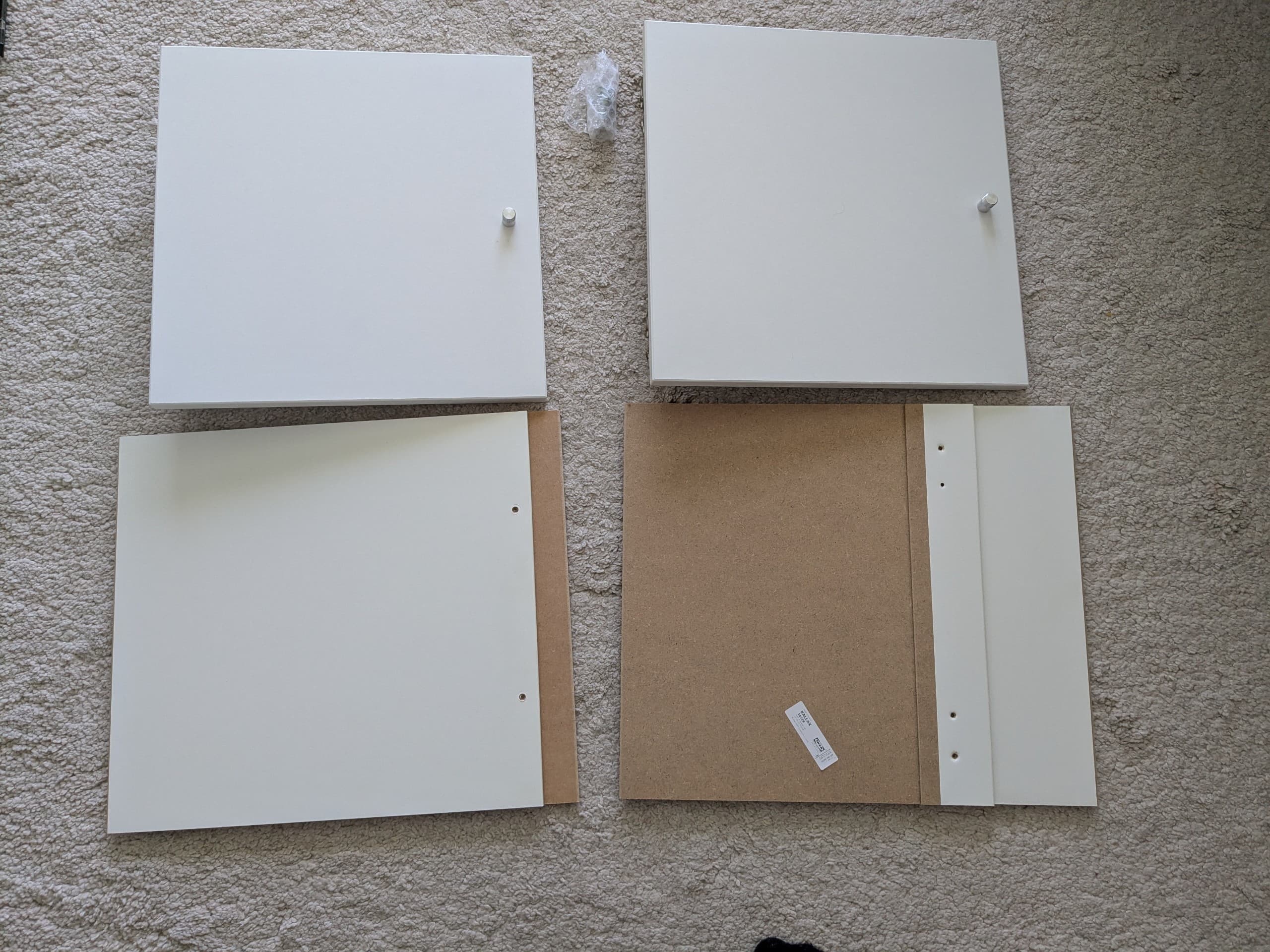 PUERTAS KALLAX apalategia, zuria, 77x41 cm
