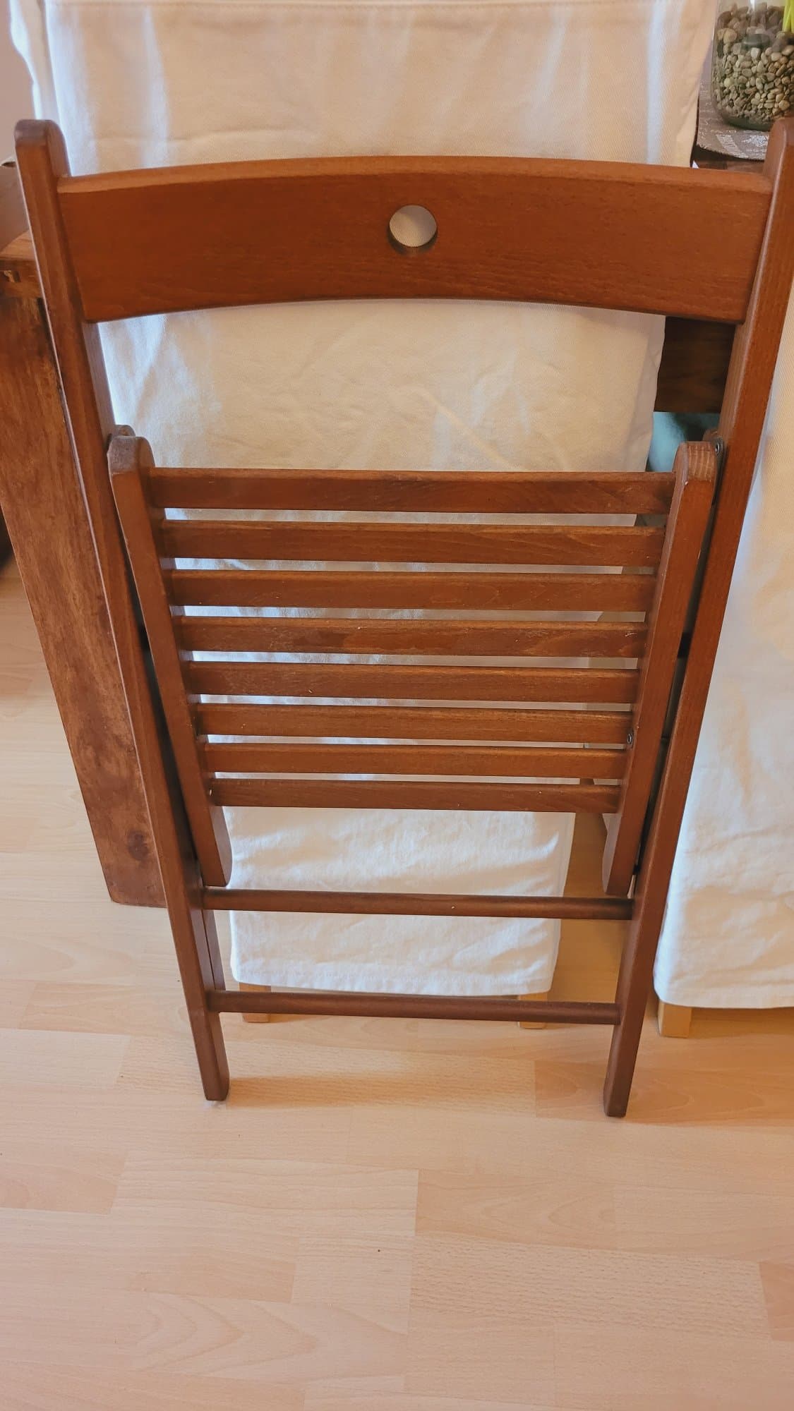 FRÖSVI silla plegable, marrón