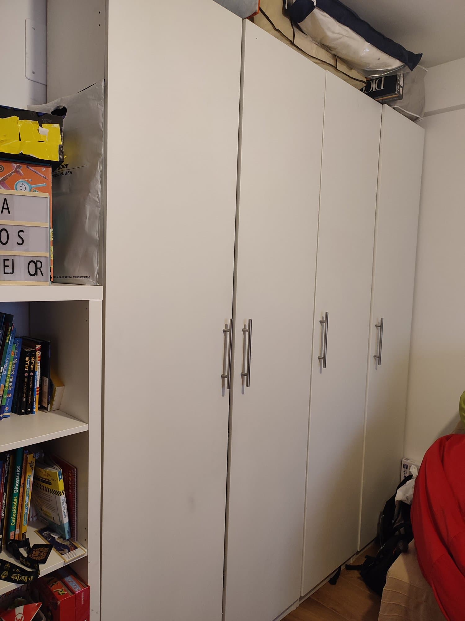 PAX / FORSAND wardrobe, white/white