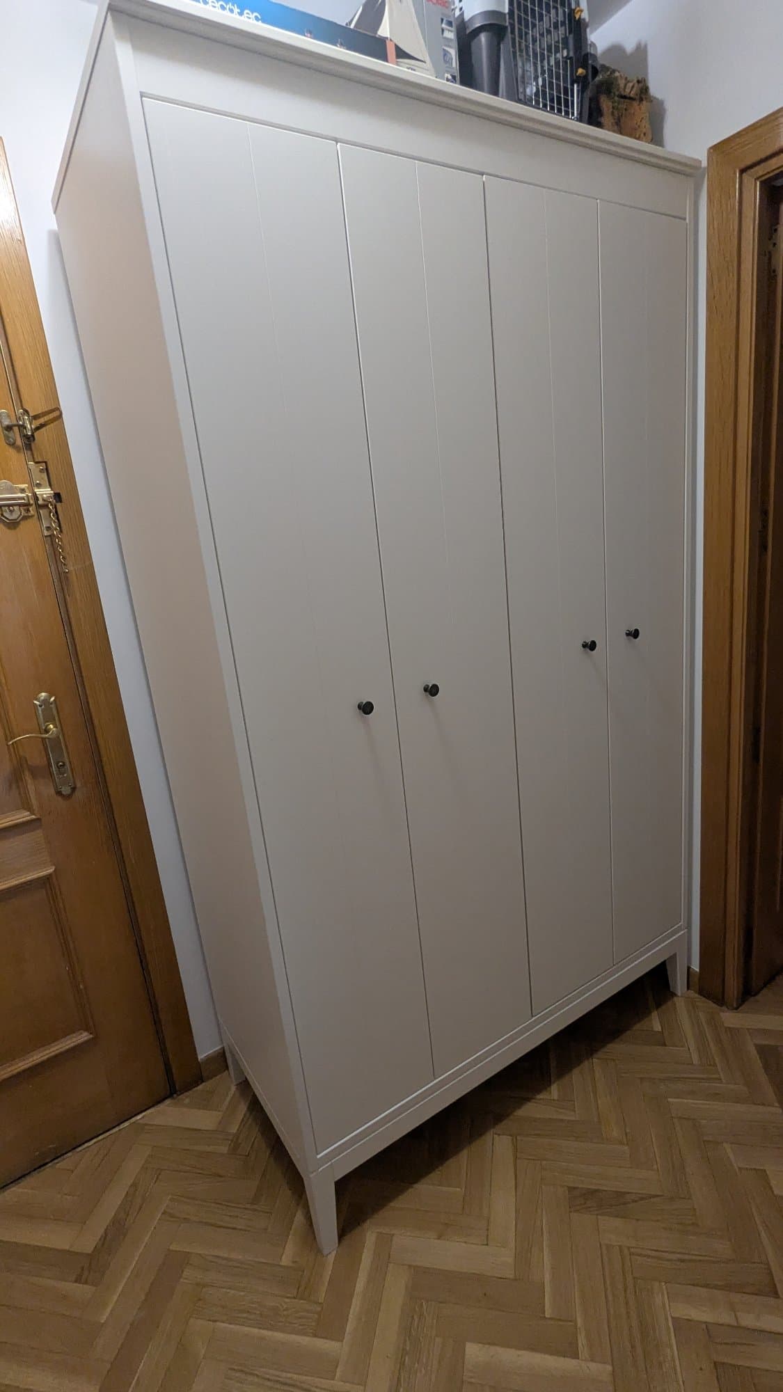 IDANÄS armario, branco, 121x211 cm