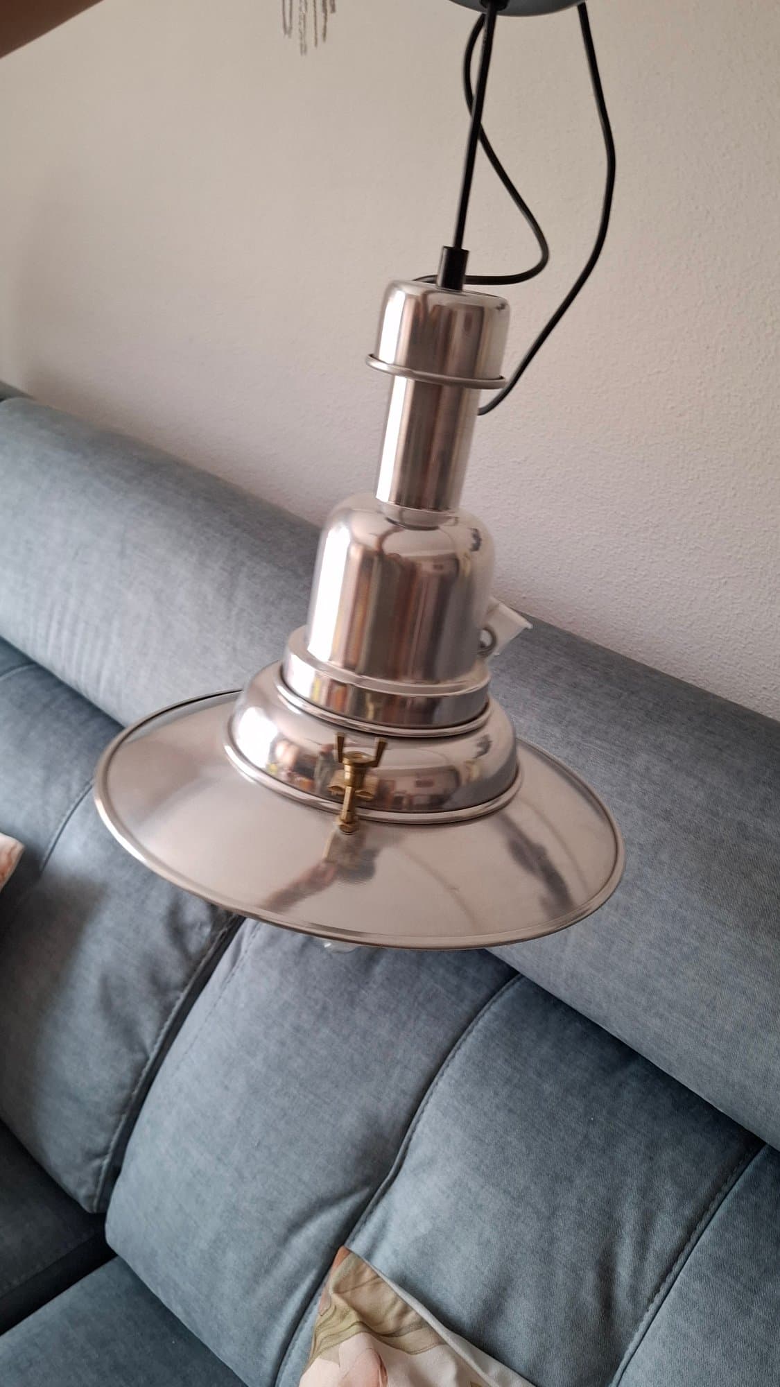 OTTAVA lámpada de teito, aluminio