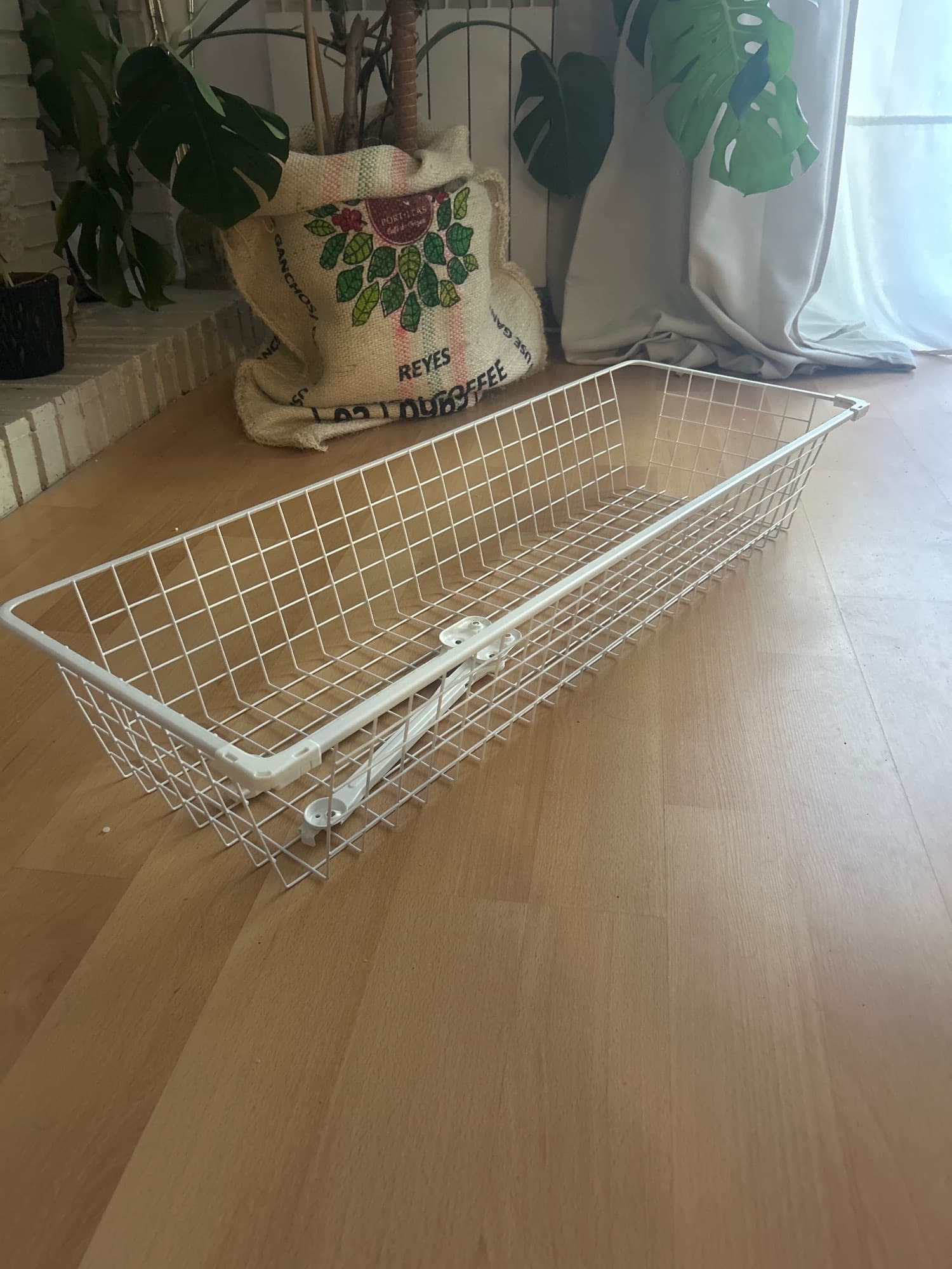 KOMPLEMENT saskirako errail ateragarria, zuria, 35 cm