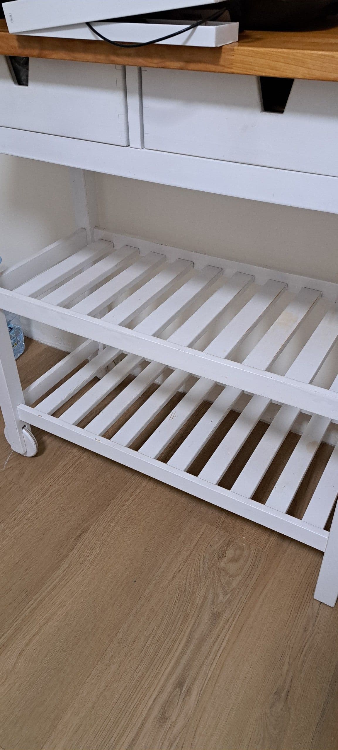 FÖRHÖJA carrito, abedul, 100x43 cm