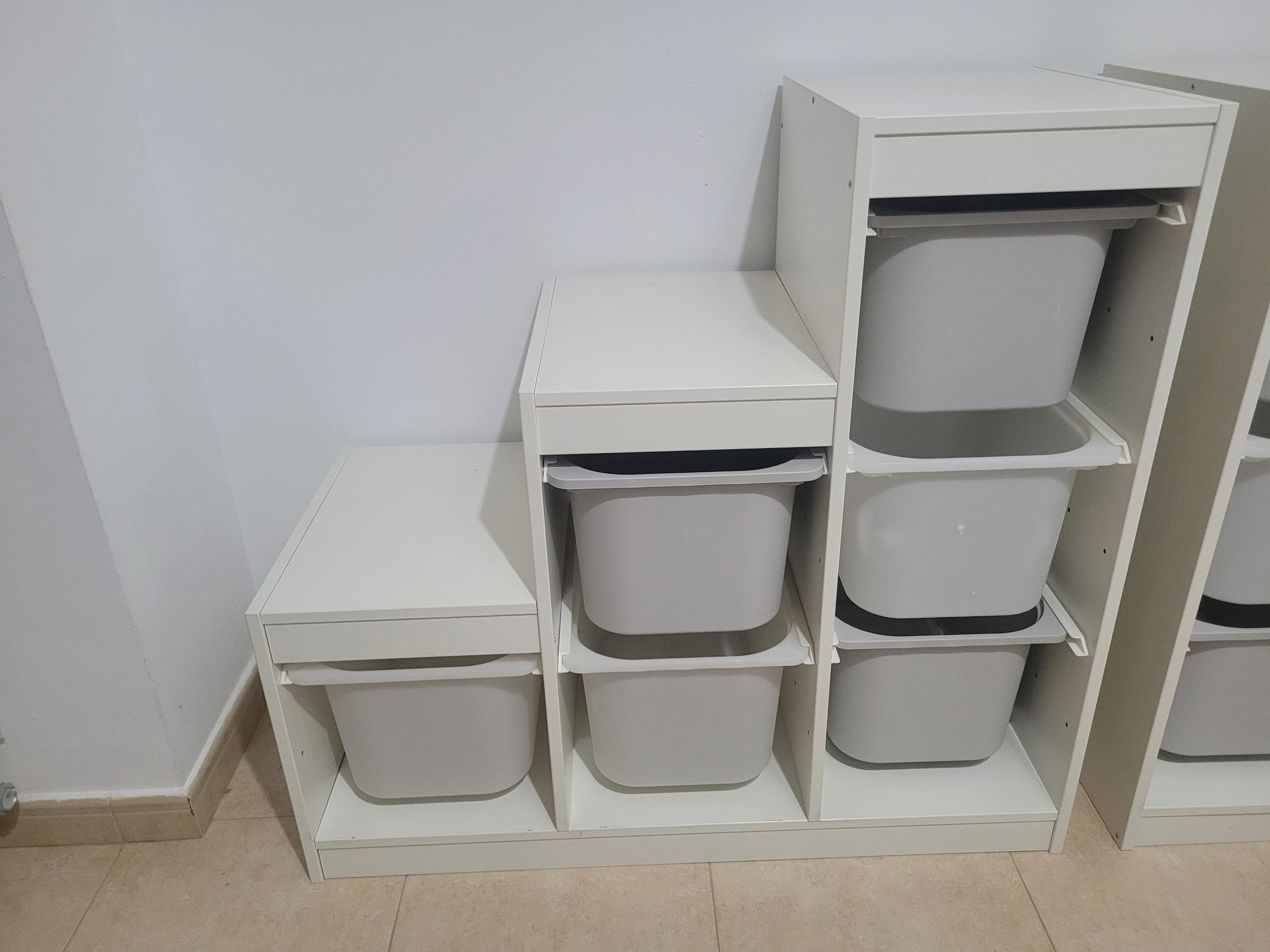 TROFAST Estructura, blanco, 99x44x94 cm