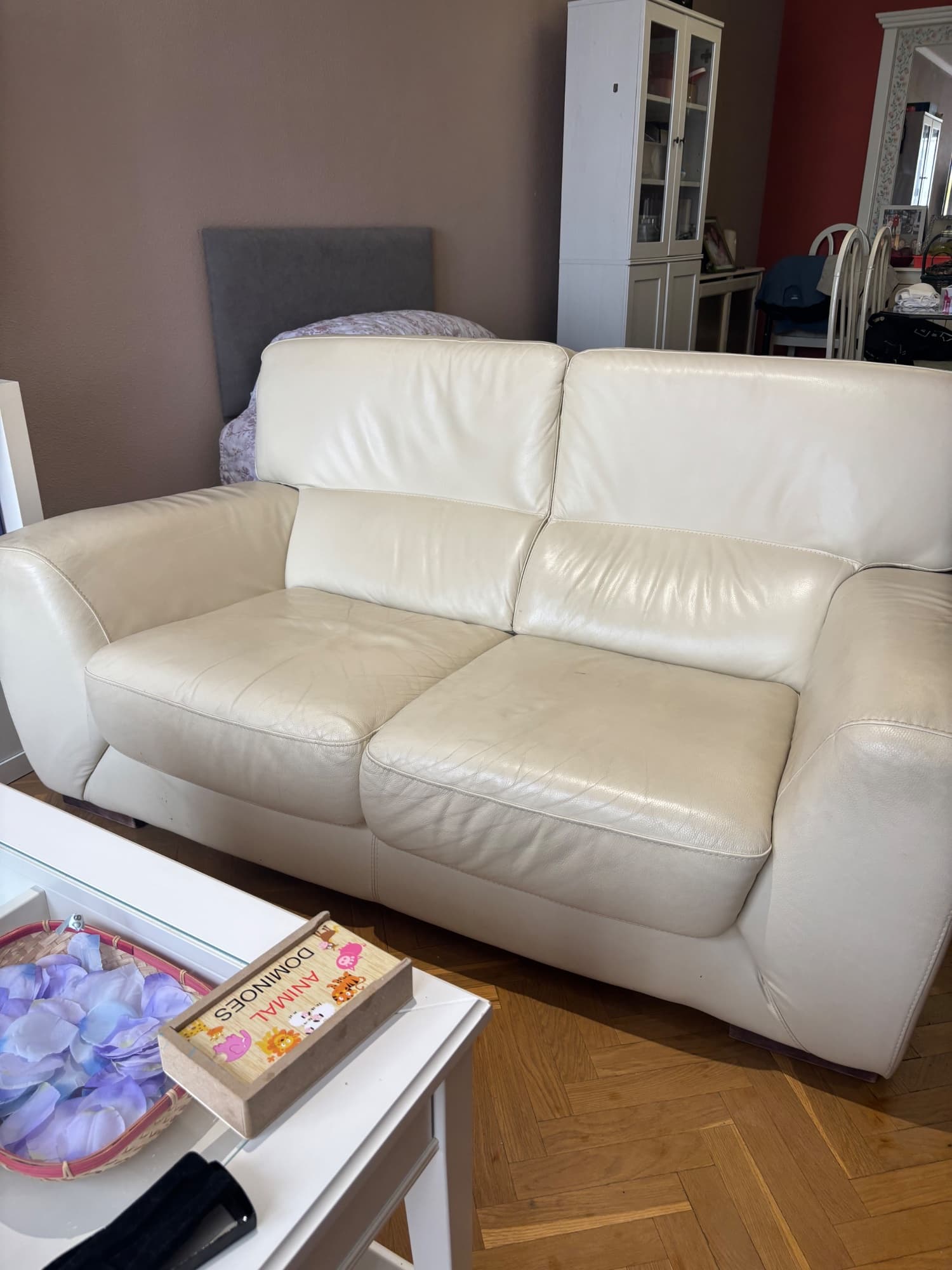 MALVIKEN 2-seat sofa, Bomstad white