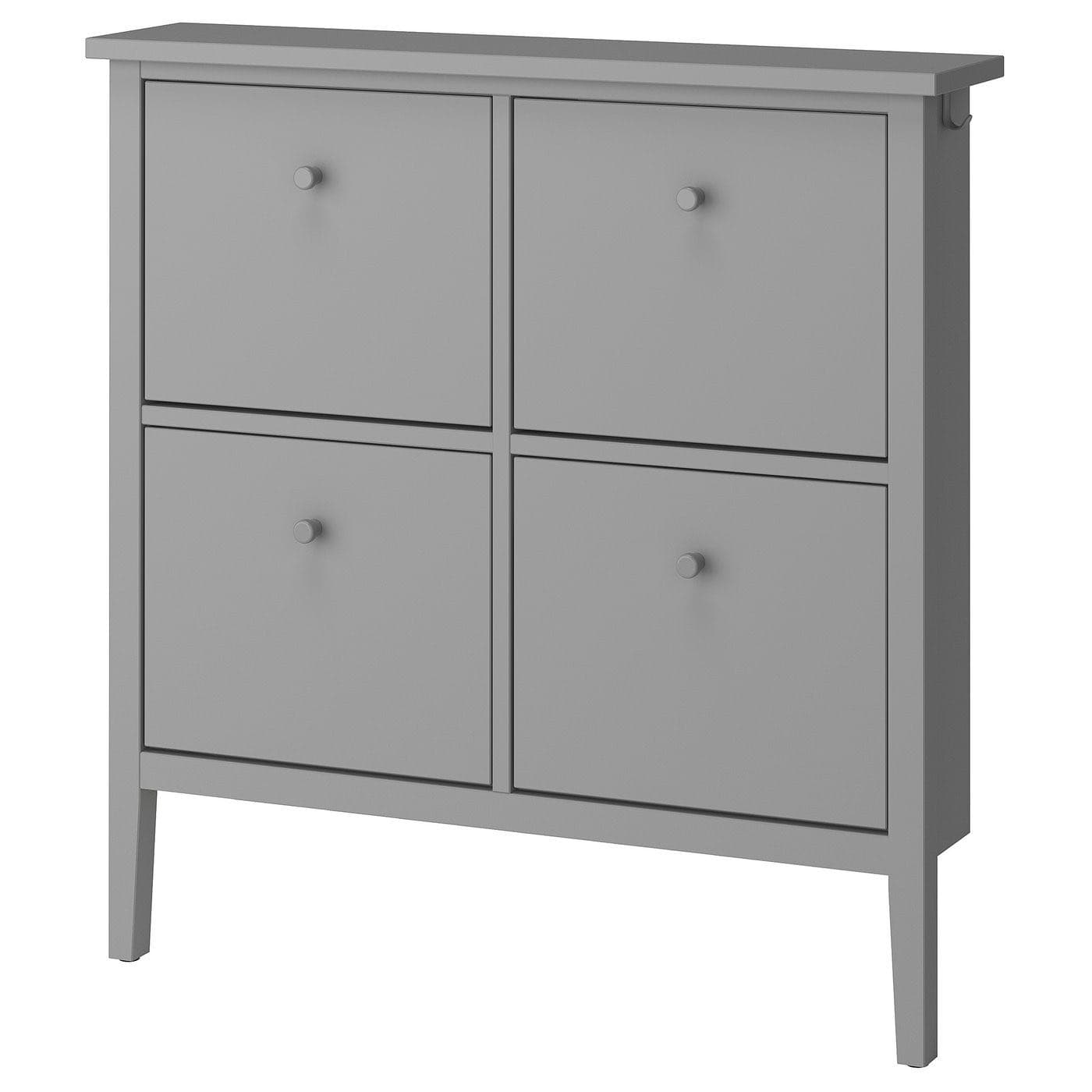 GULLABERG sabater amb 4 compartiments, gris, 105x22x107 cm