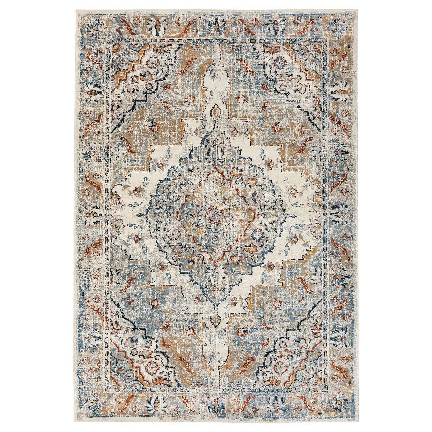 ONSEVIG catifa, pèl curt, multicolor, 160x235 cm
