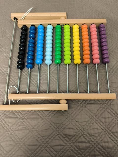 UNDERHÅLLA abacus, multicolour