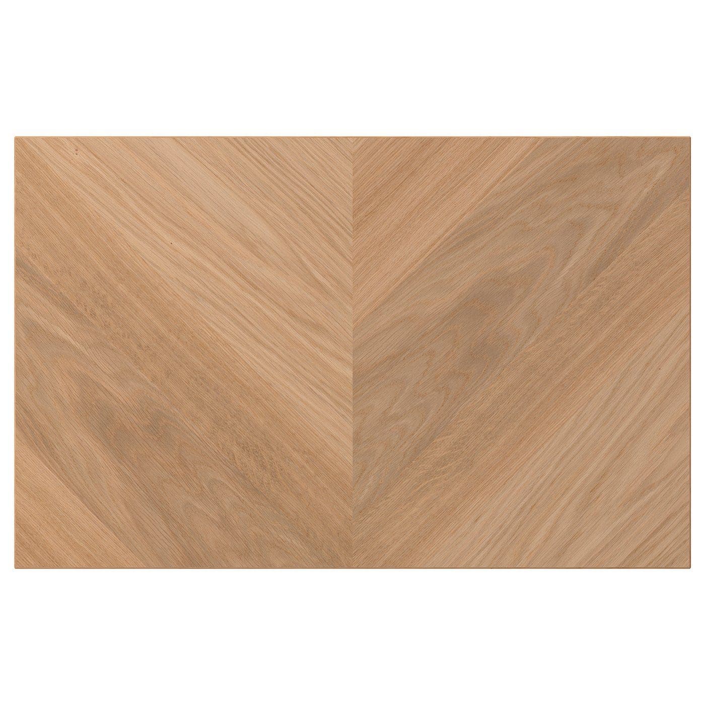 HEDEVIKEN door/drawer front, oak veneer, 60x38 cm