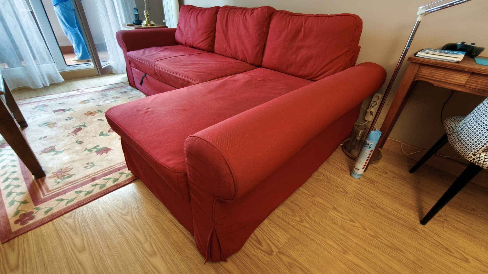 BACKABRO sofa bed with chaise longue