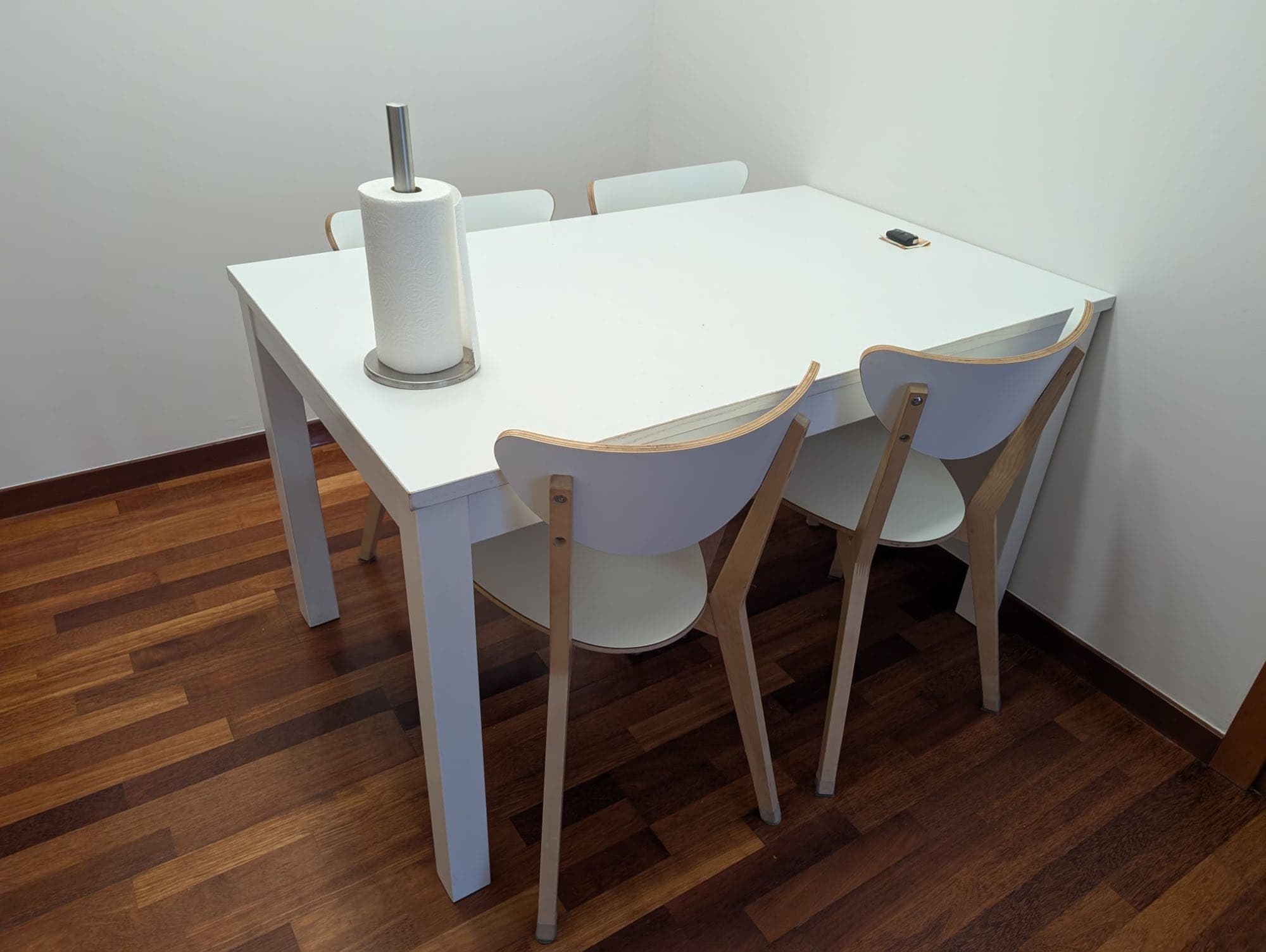 NORDMYRA + LANEBERG cadira, blanc/bedoll