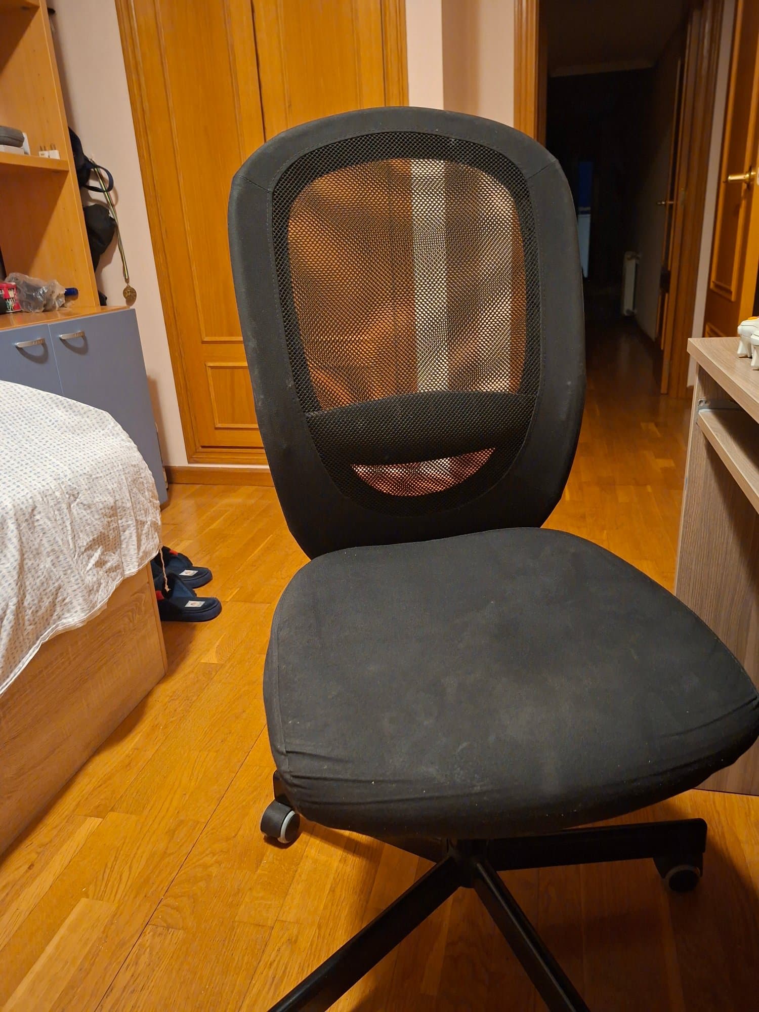 FLINTAN office chair, black