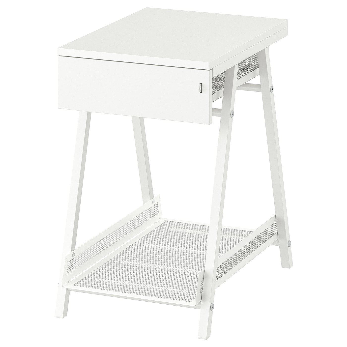 TROTTEN drawer unit, white, 34x56 cm