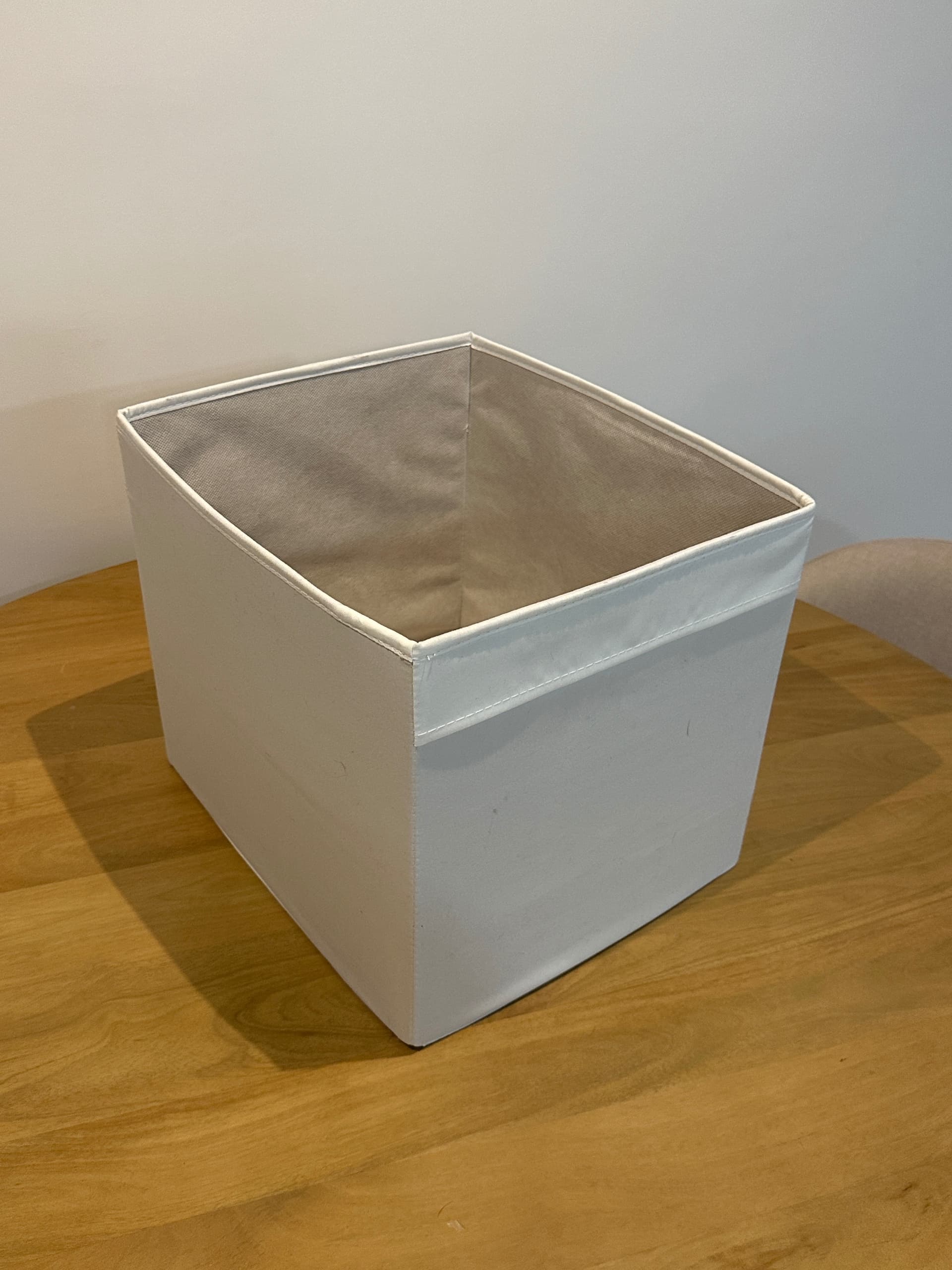KOSINGEN caja, gris claro, 33x38x33 cm
