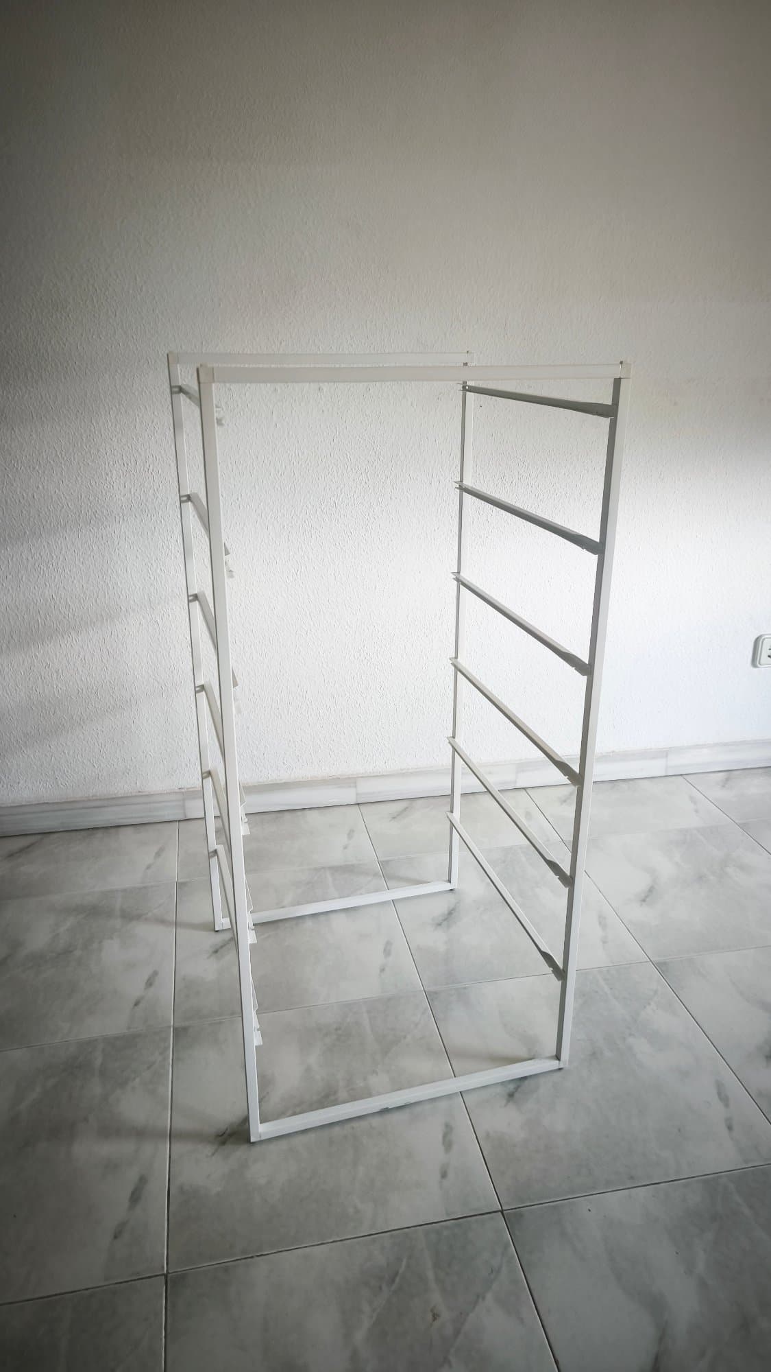 JONAXEL frame, white, 50x51x104 cm