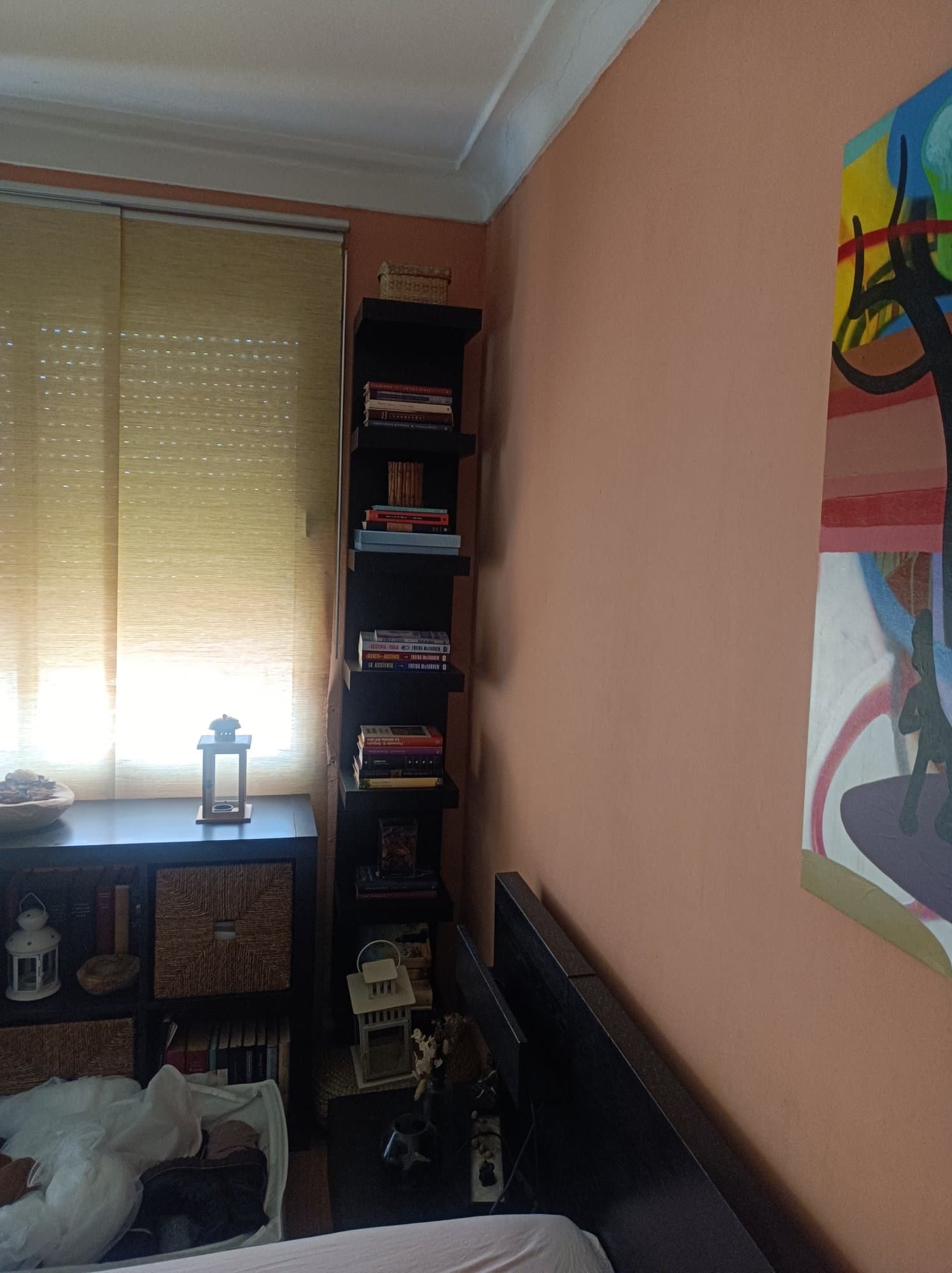 ESTANTERÍA LACK hormarako apalategia, beltza-marroia, 30x190 cm