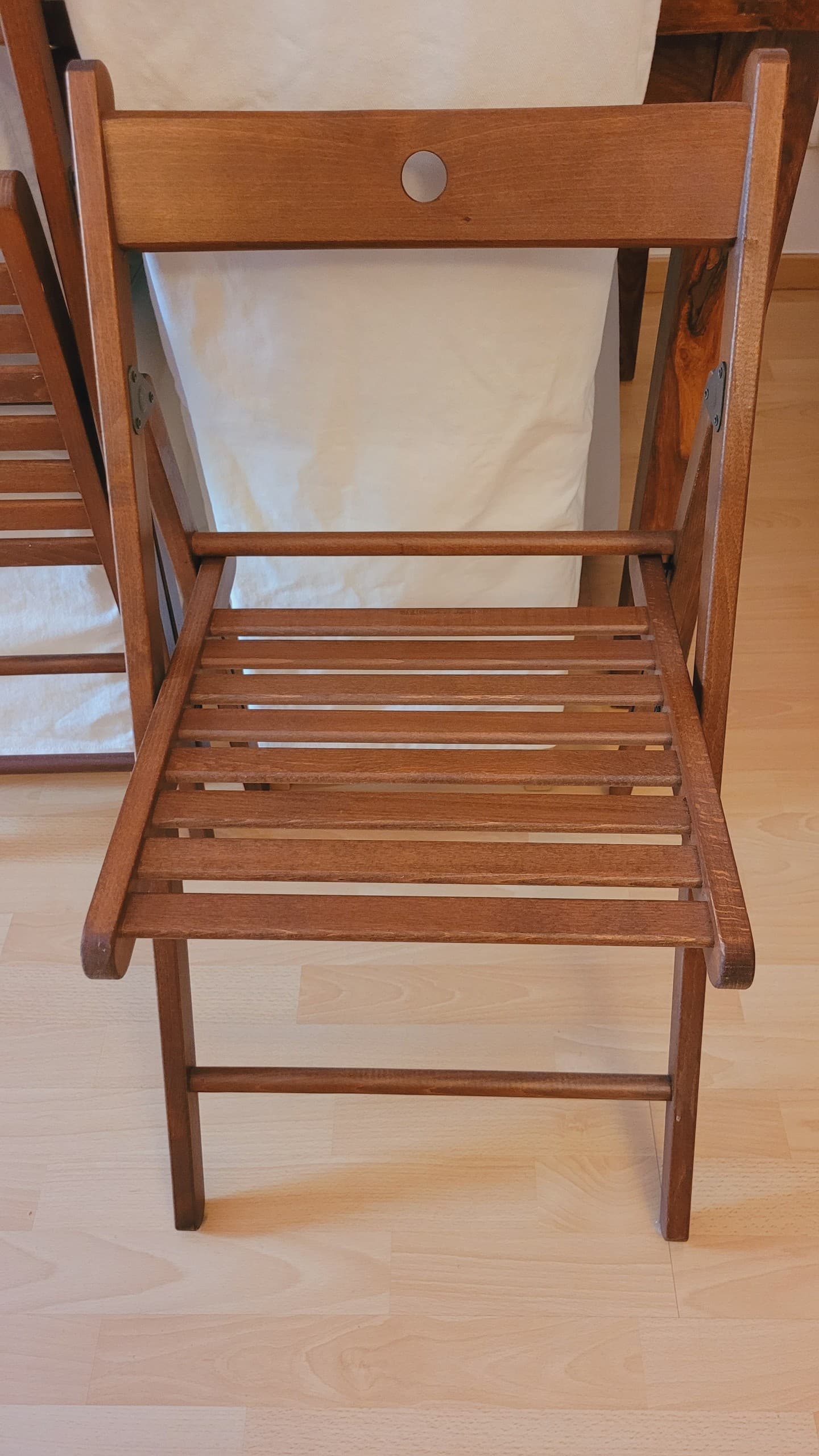 FRÖSVI silla plegable, marrón