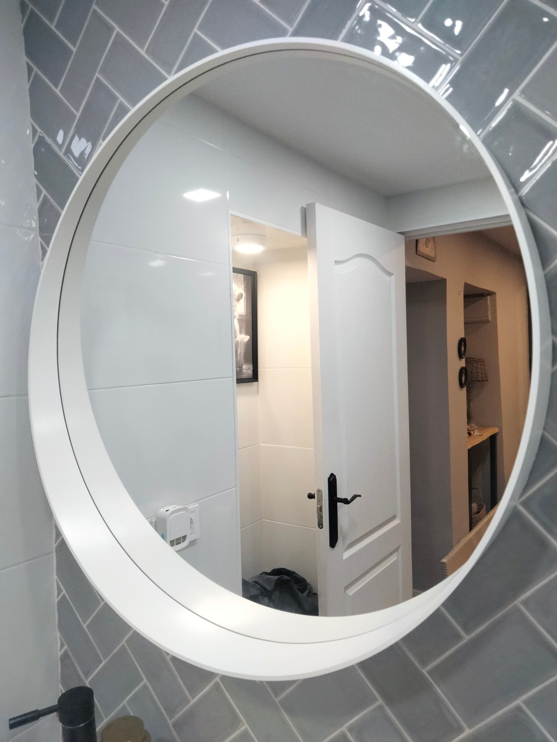 ROTSUND espello, branco, 80 cm