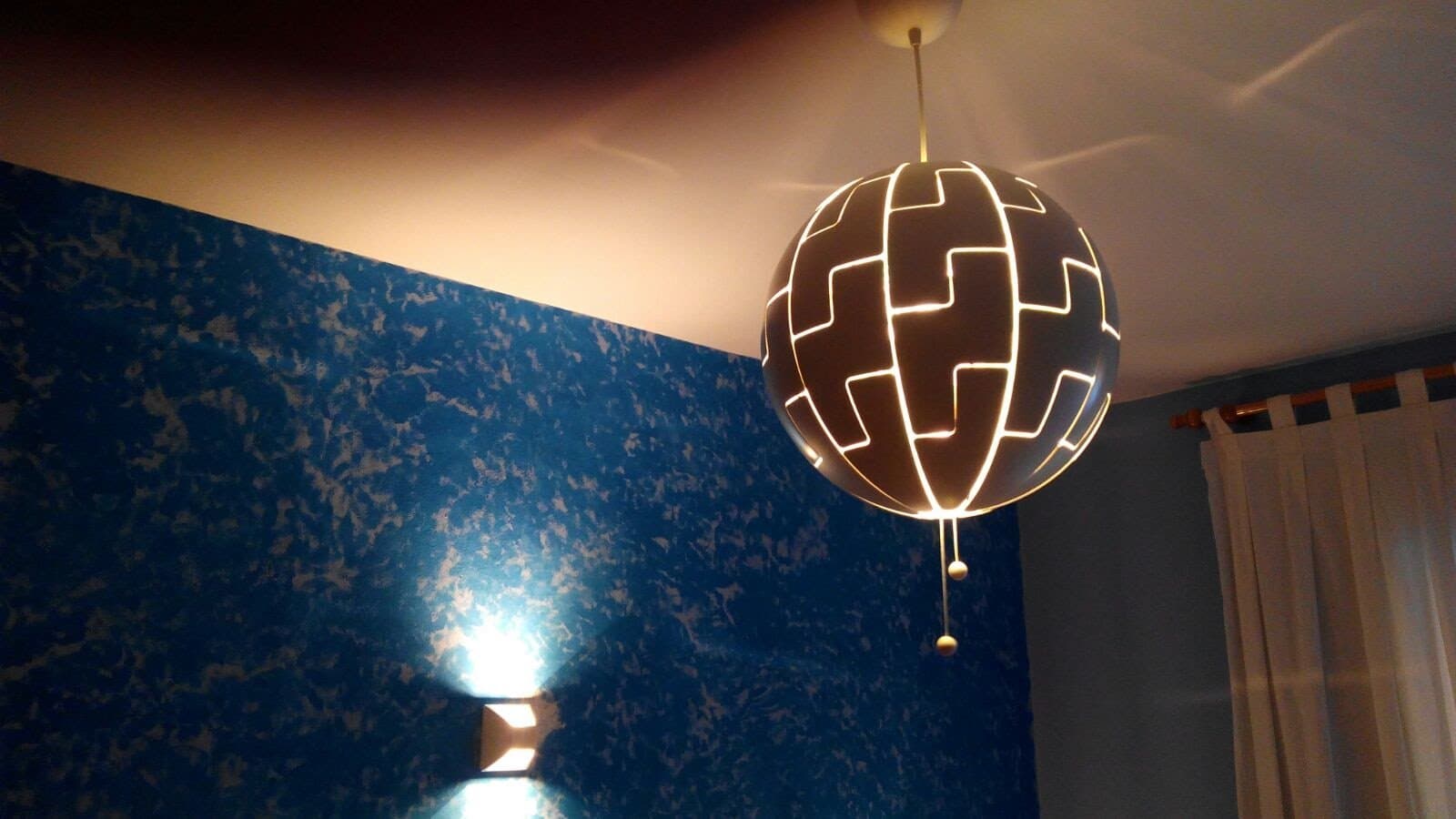 IKEA PS 2014 sabaiko lanpara, zuria