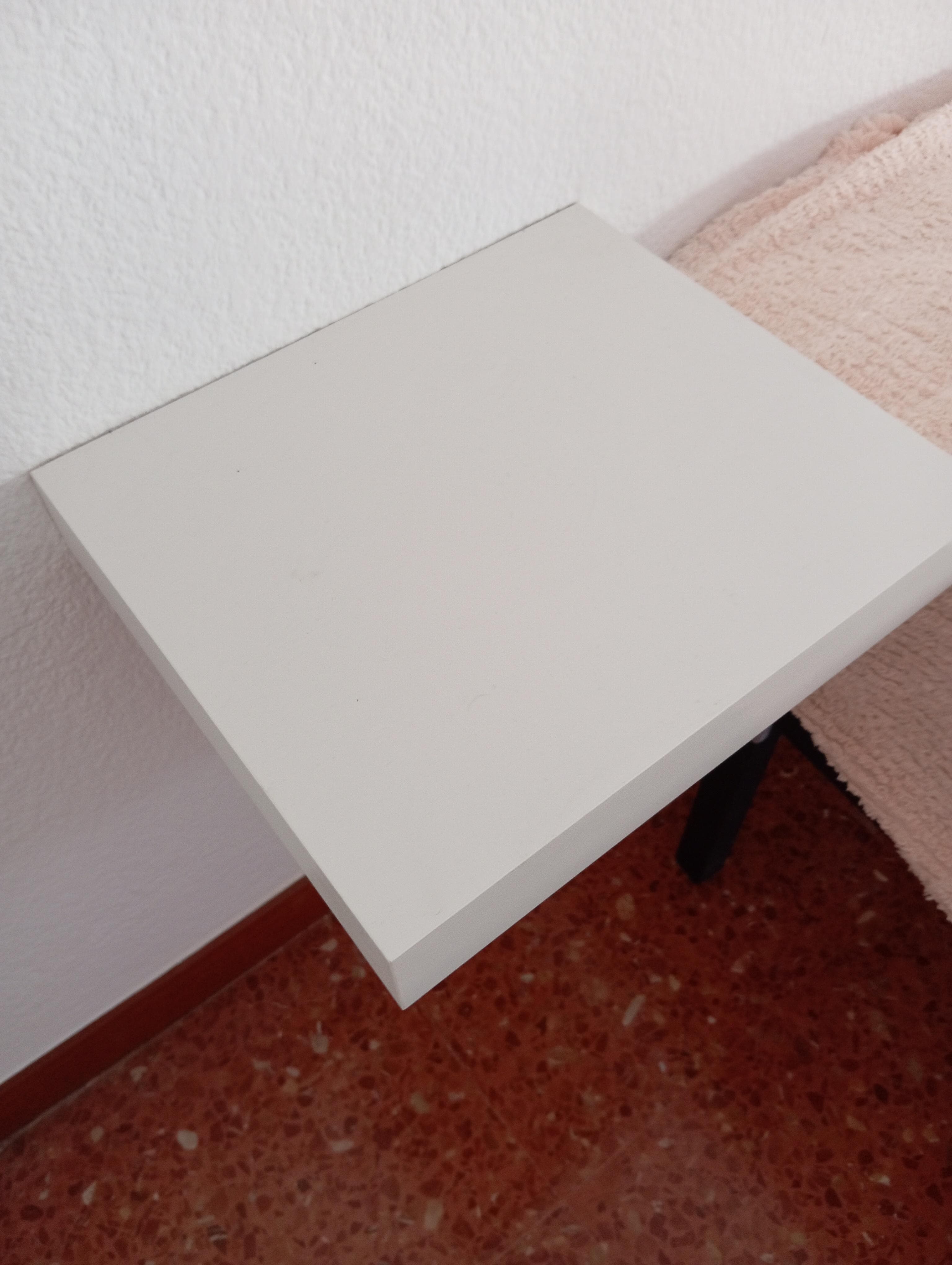 LACK Estante de pared, blanco, 30x26 cm