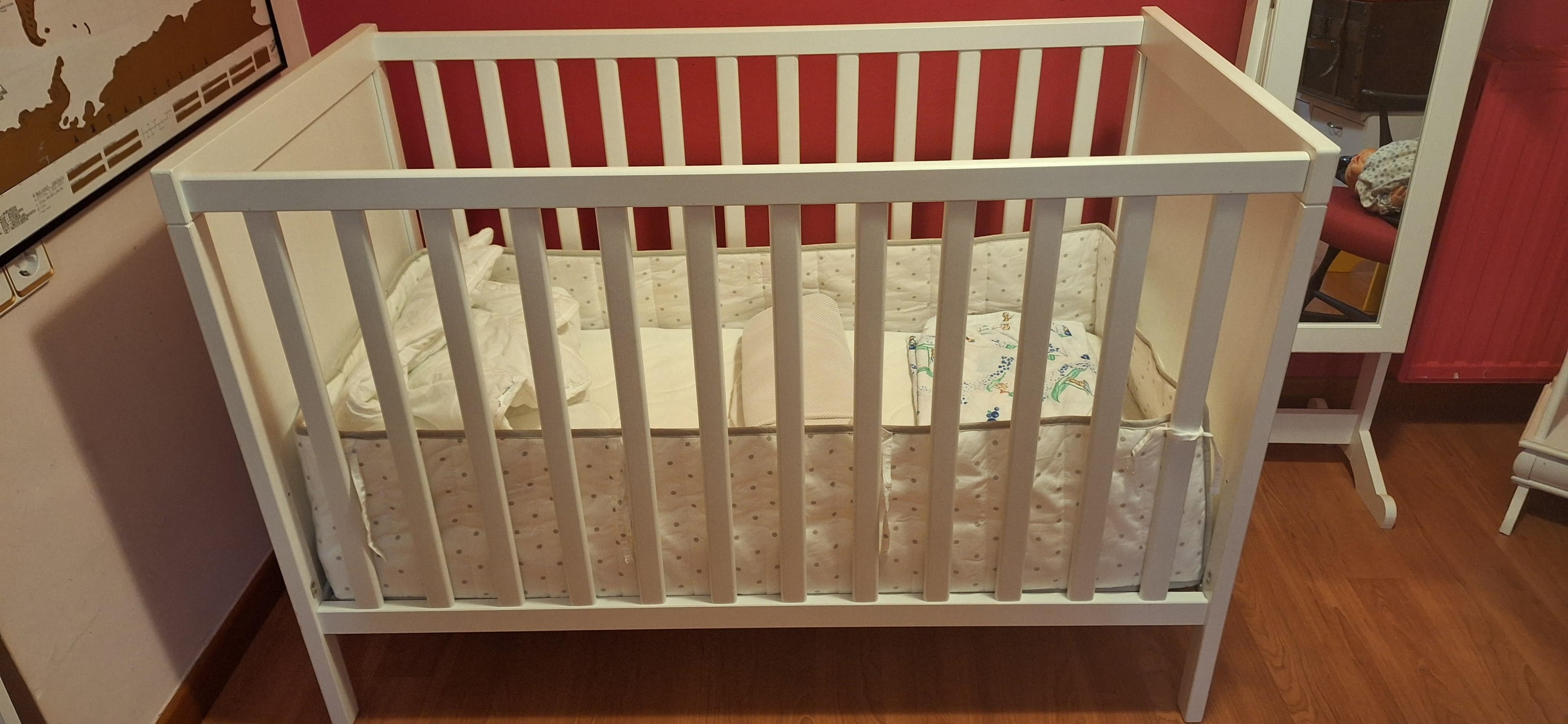 SUNDVIK cot, white, 60x120 cm