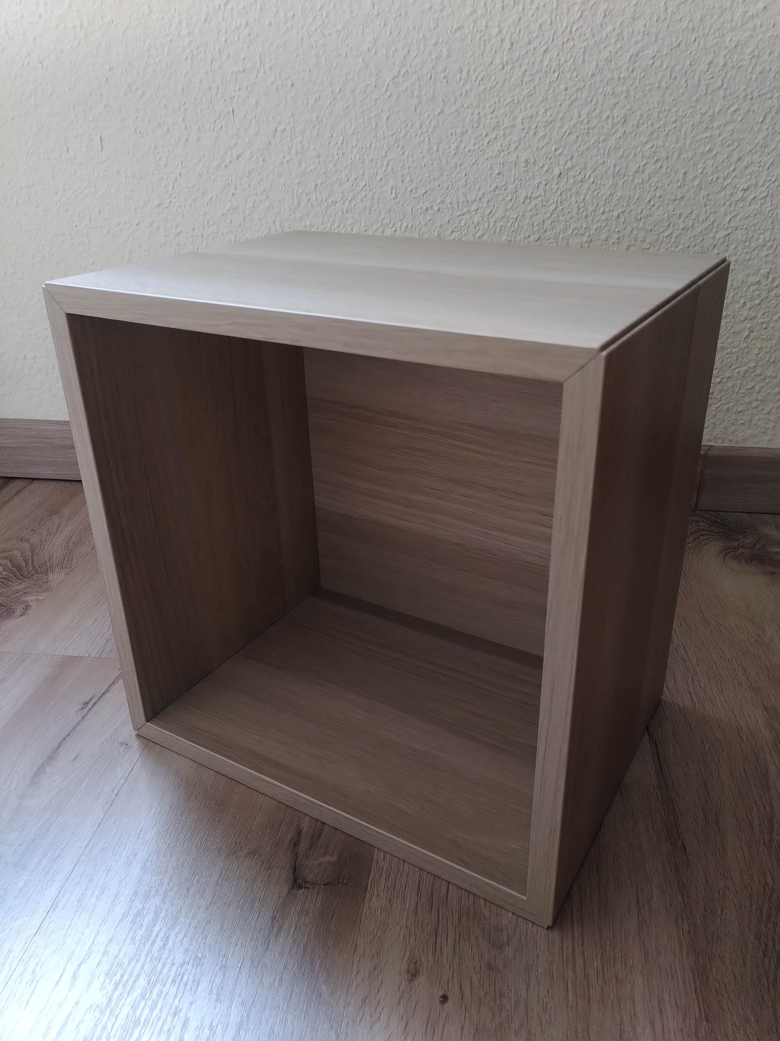 EKET cabinet, white stained oak effect, 35x25x35 cm