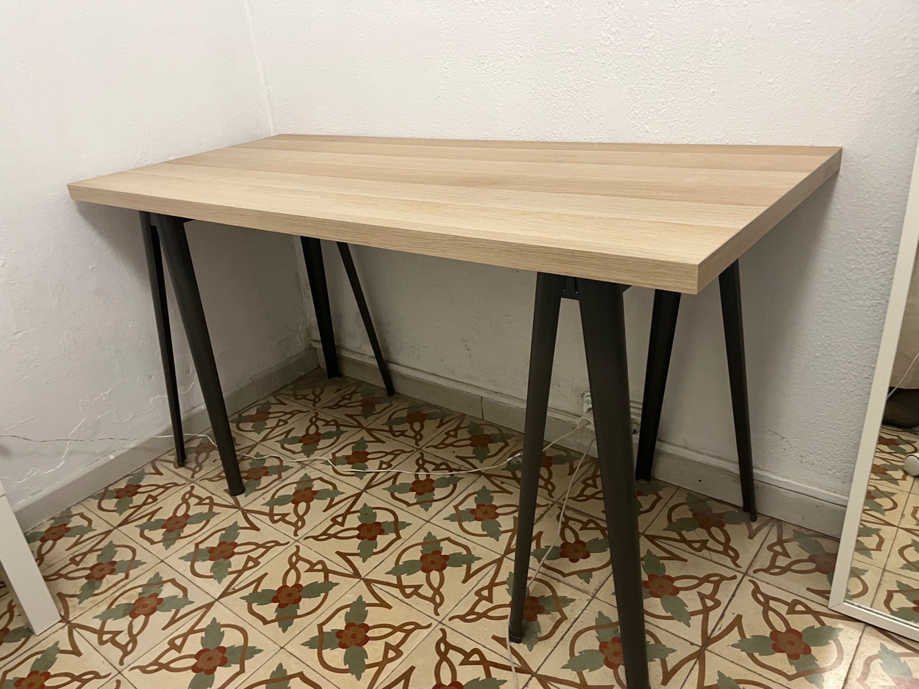 LAGKAPTEN ohola, tindu zuria haritz-efektua, 140x60 cm