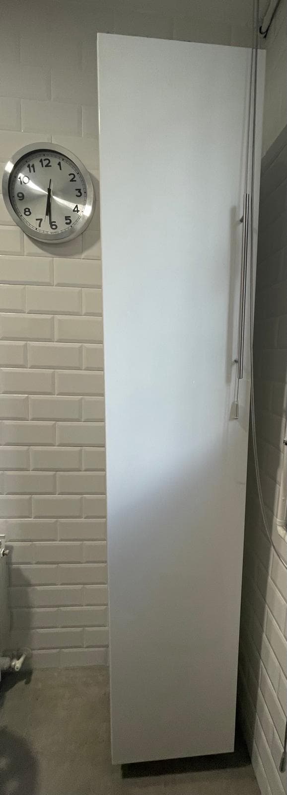 METOD Estructura armario alto, blanco, 40x37x200 cm