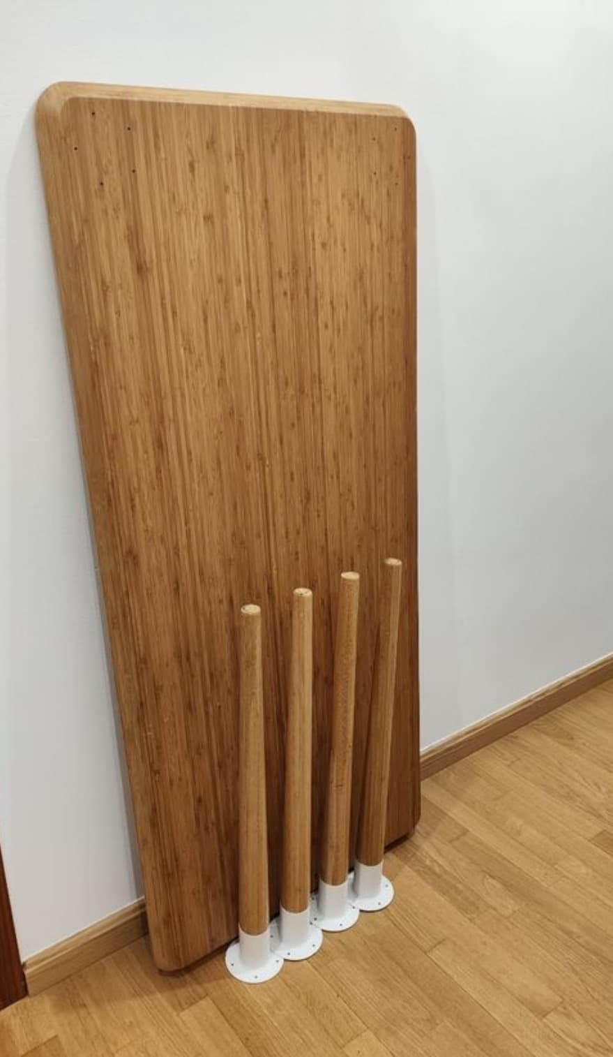 ANFALLARE table top, bamboo, 140x65 cm