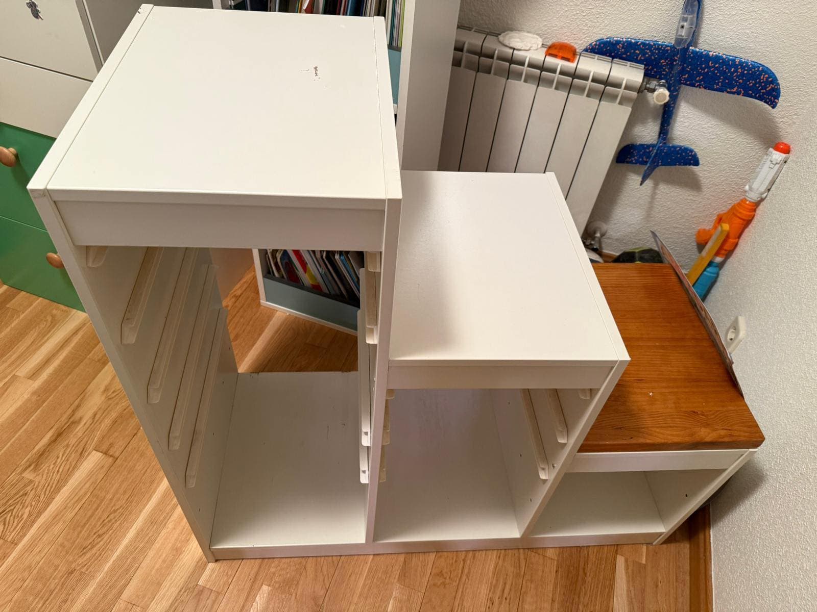 TROFAST egitura, zuria, 99x44x94 cm