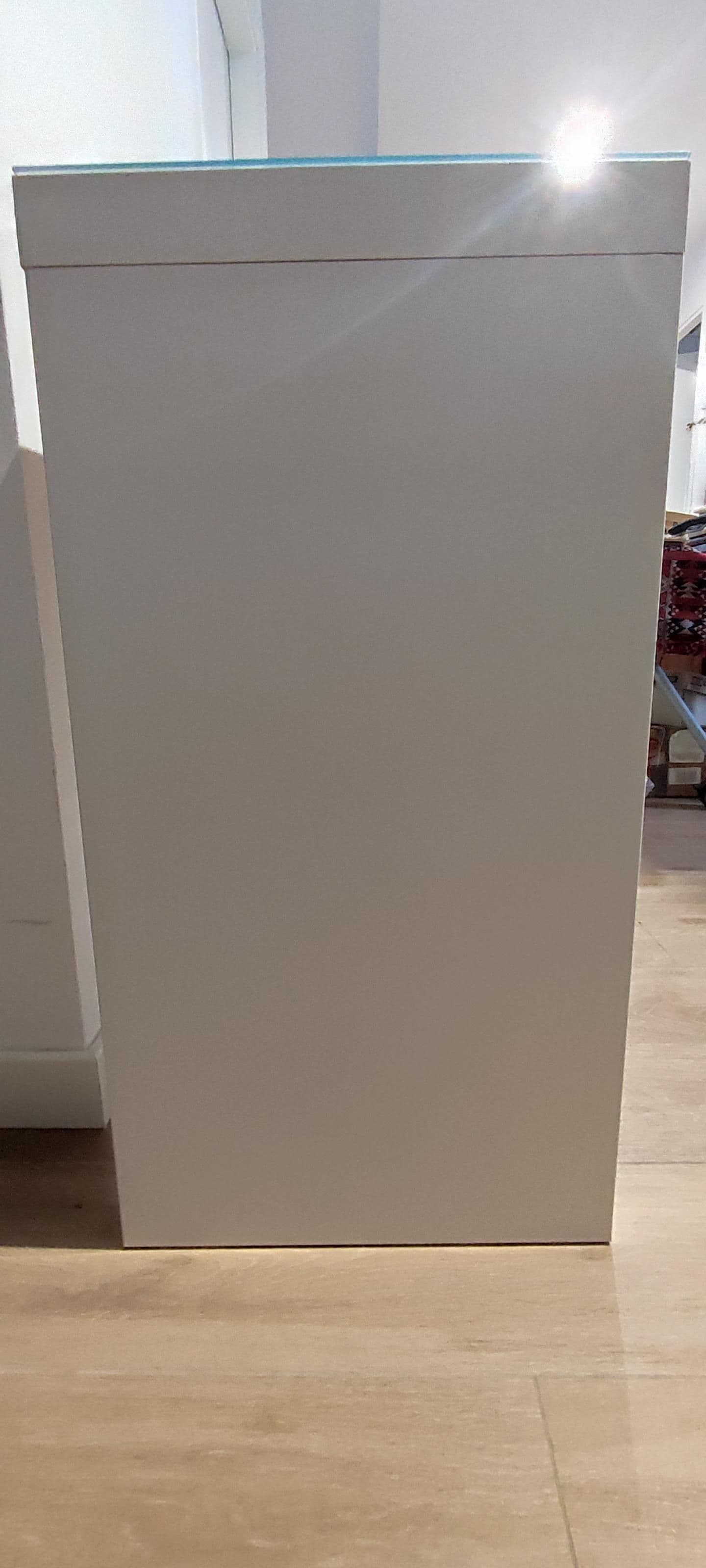 MALM tocador, blanco, 120x41 cm