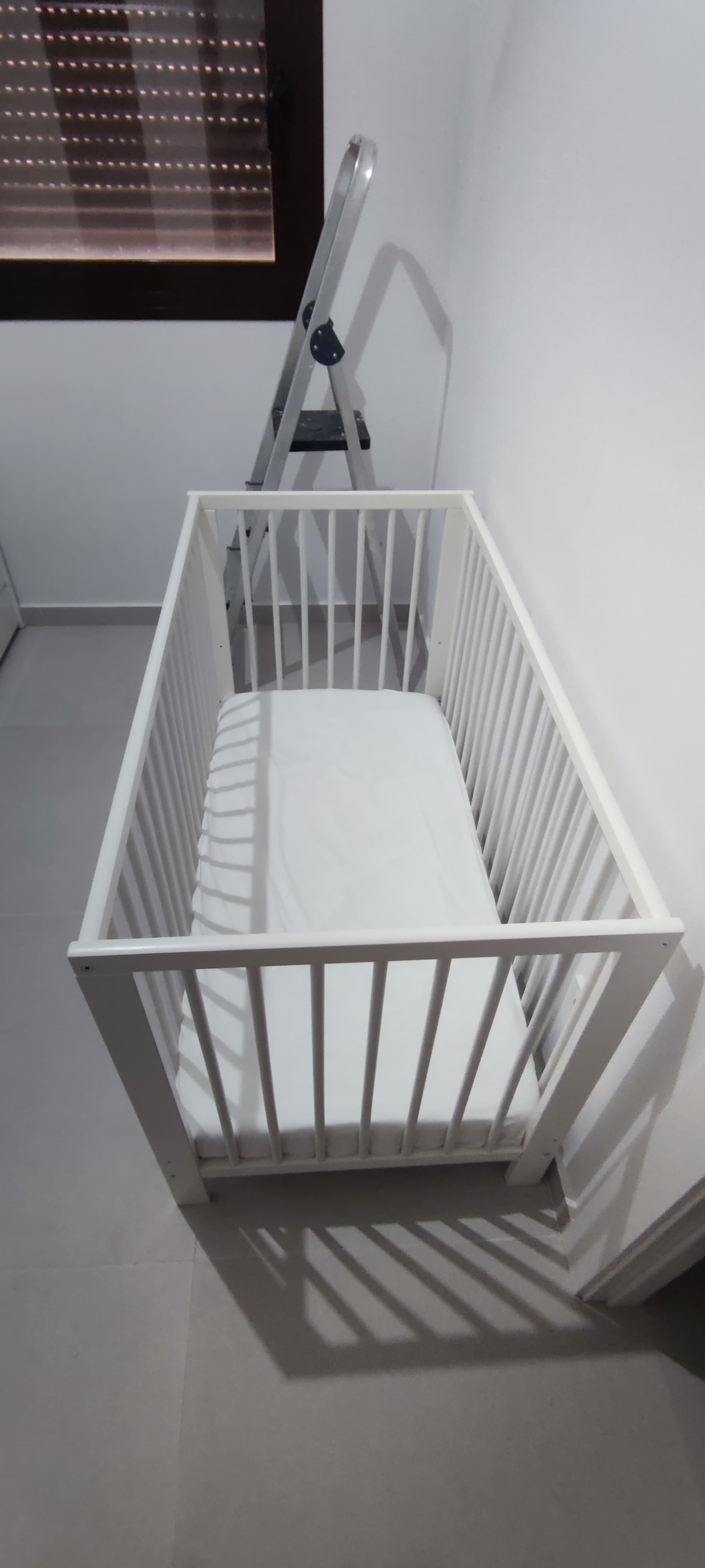 GULLIVER cot, white, 60x120 cm