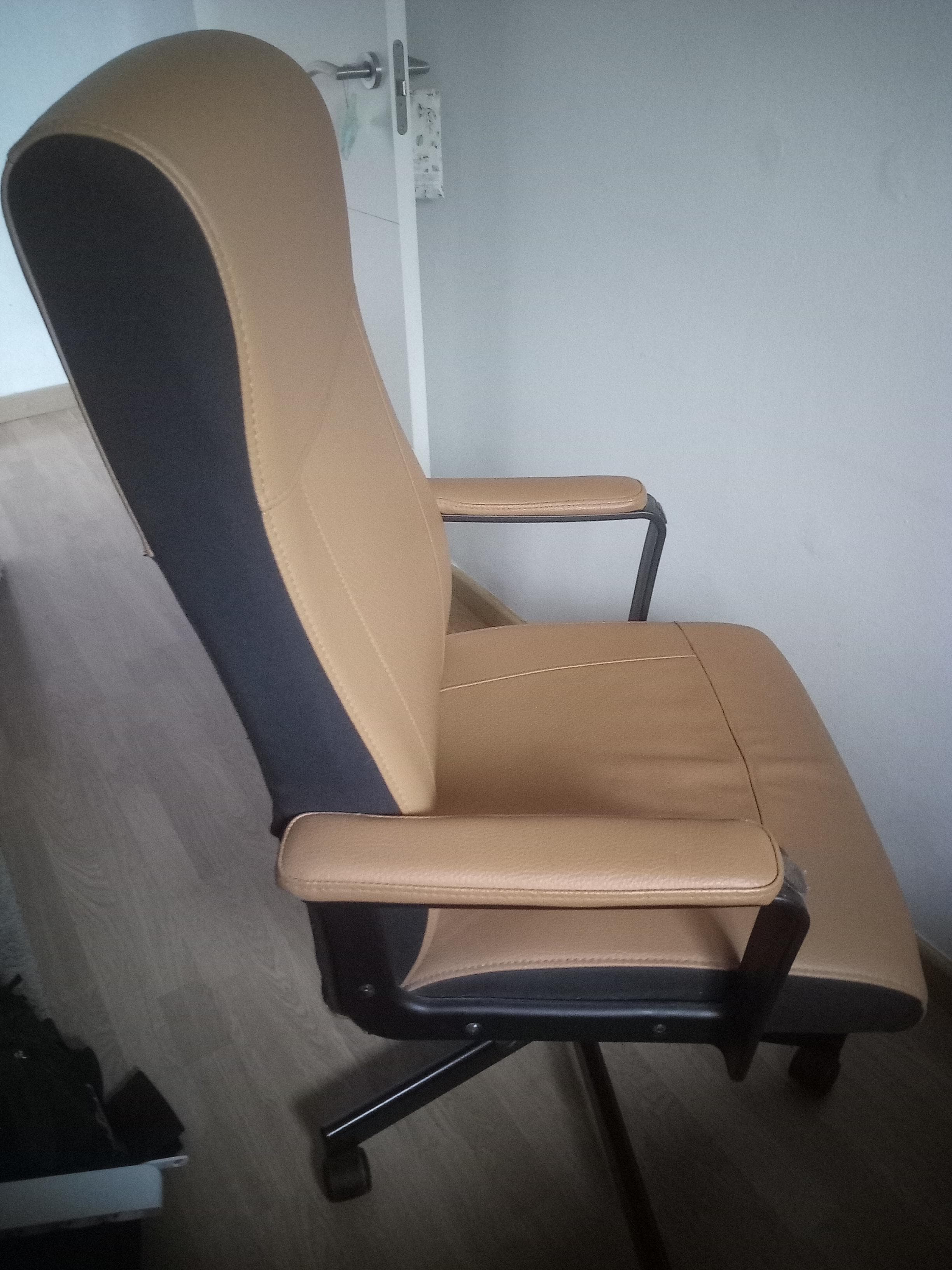MILLBERGET swivel chair, Murum golden-brown