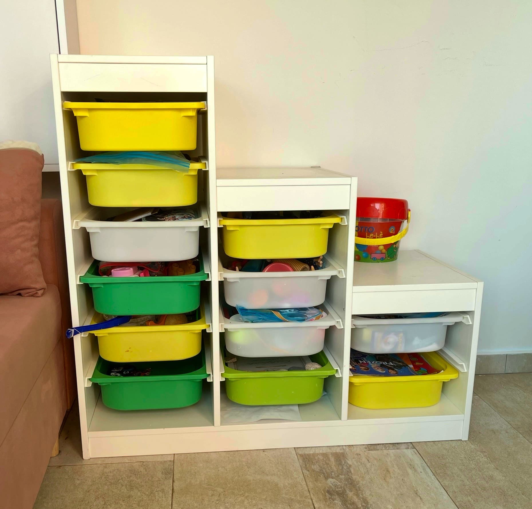 TROFAST Estructura, blanco, 99x44x94 cm
