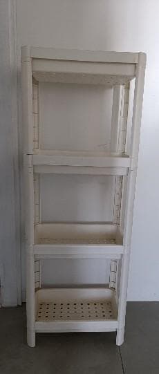 VESKEN estante, branco, 37x23x101 cm