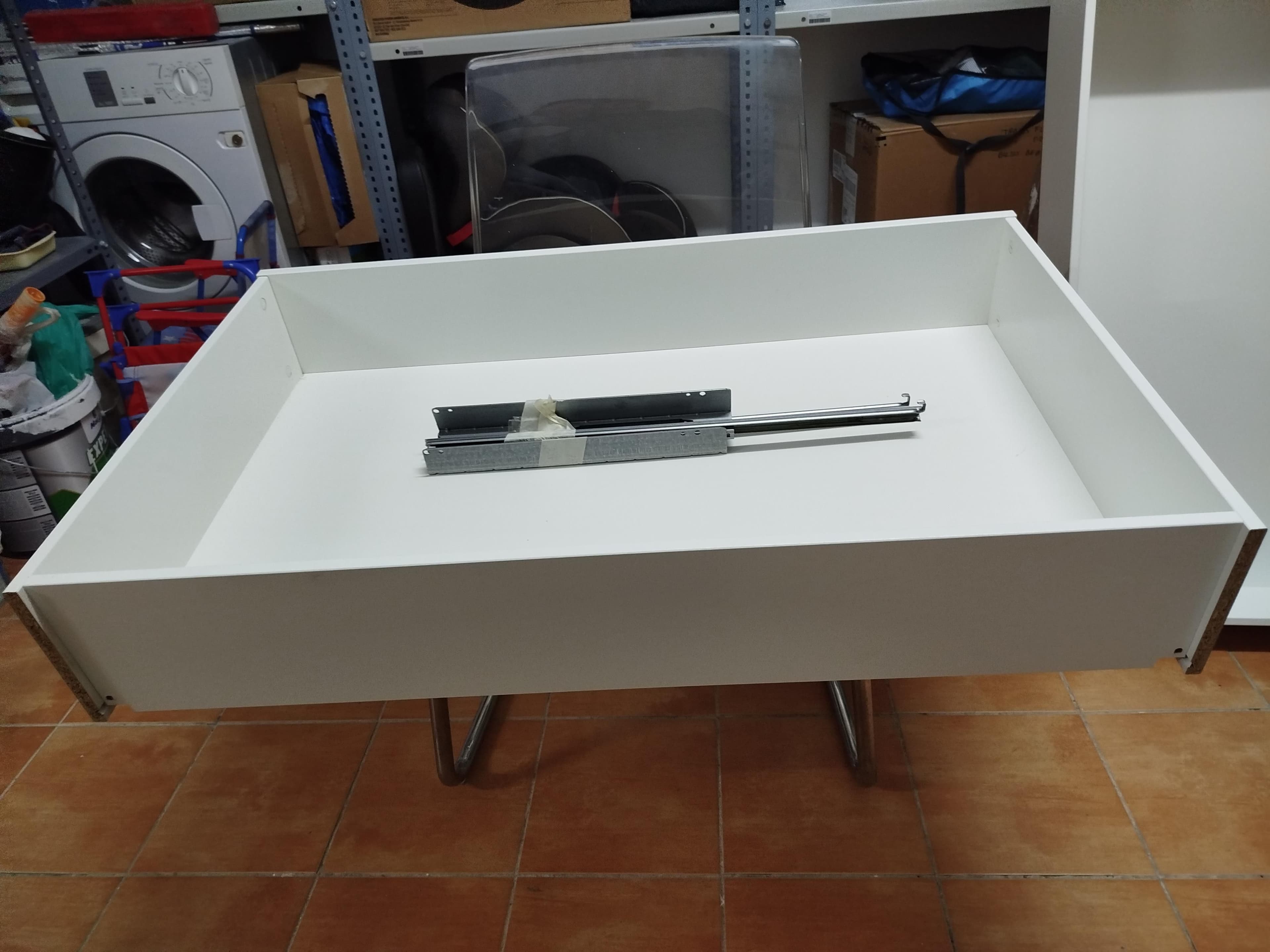 KOMPLEMENT tiradera, zuria, 100x35 cm