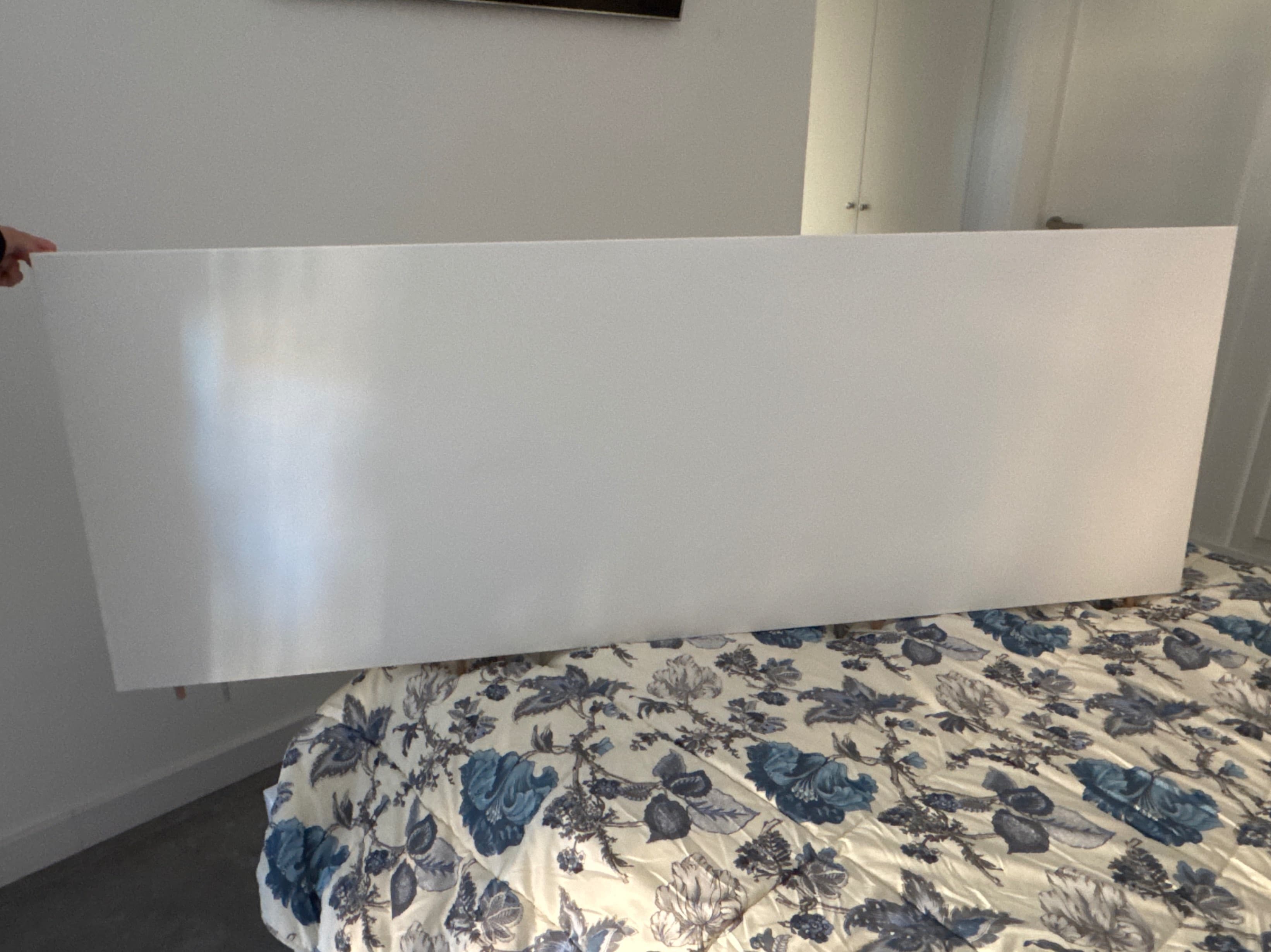 MALM cabeceira, branco, 160 cm